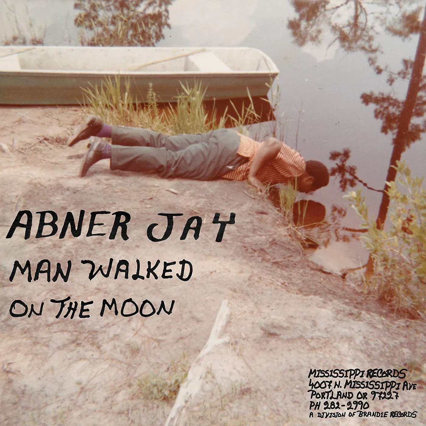 Abner Jay Man Walked On The Moon Vinyl Record
