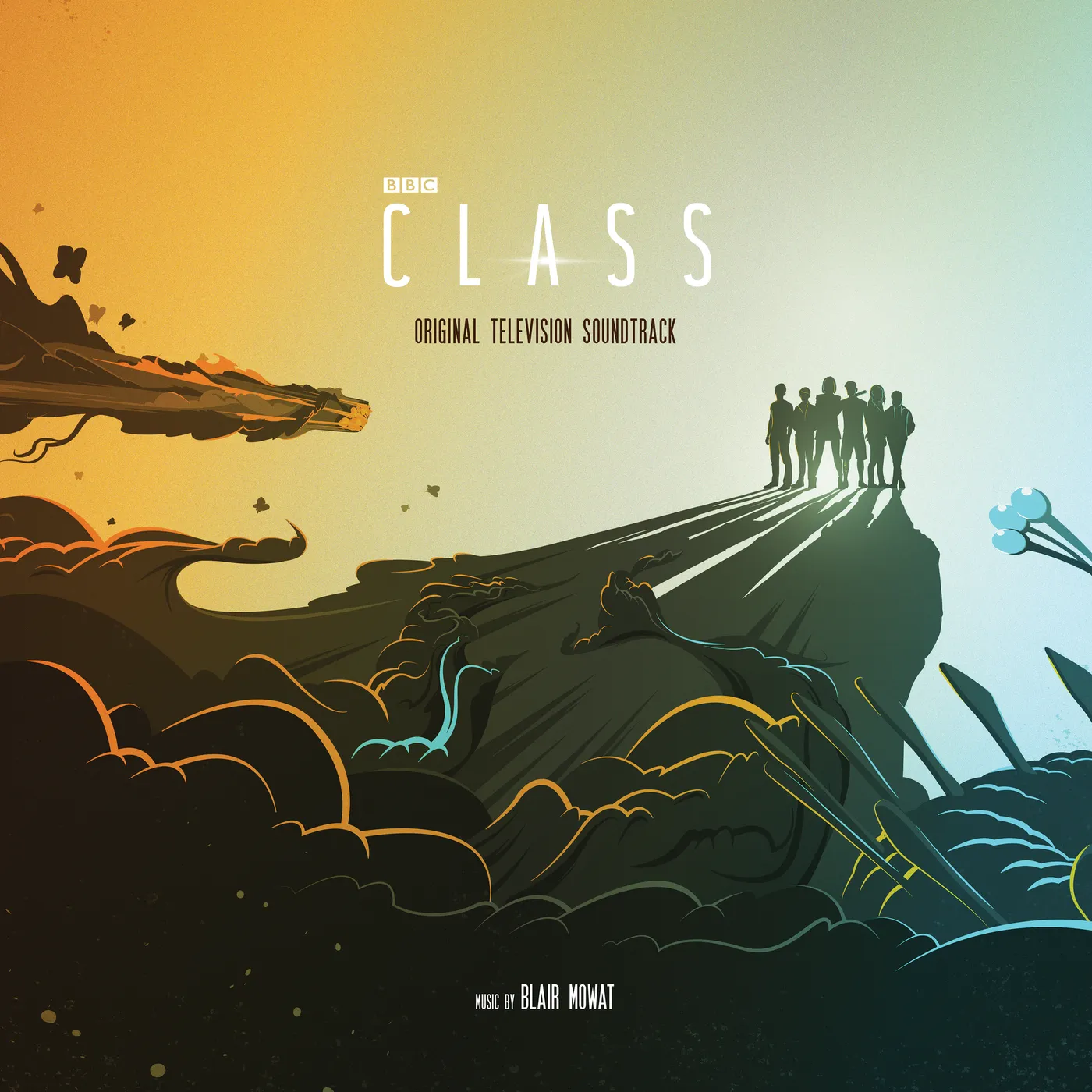 Blair Mowat CLASS Original Soundtrack (BLUE/ORANGE MARBLED VINYL/GATEFOLD SLEEVE/INSERT/2LP) Vinyl Record