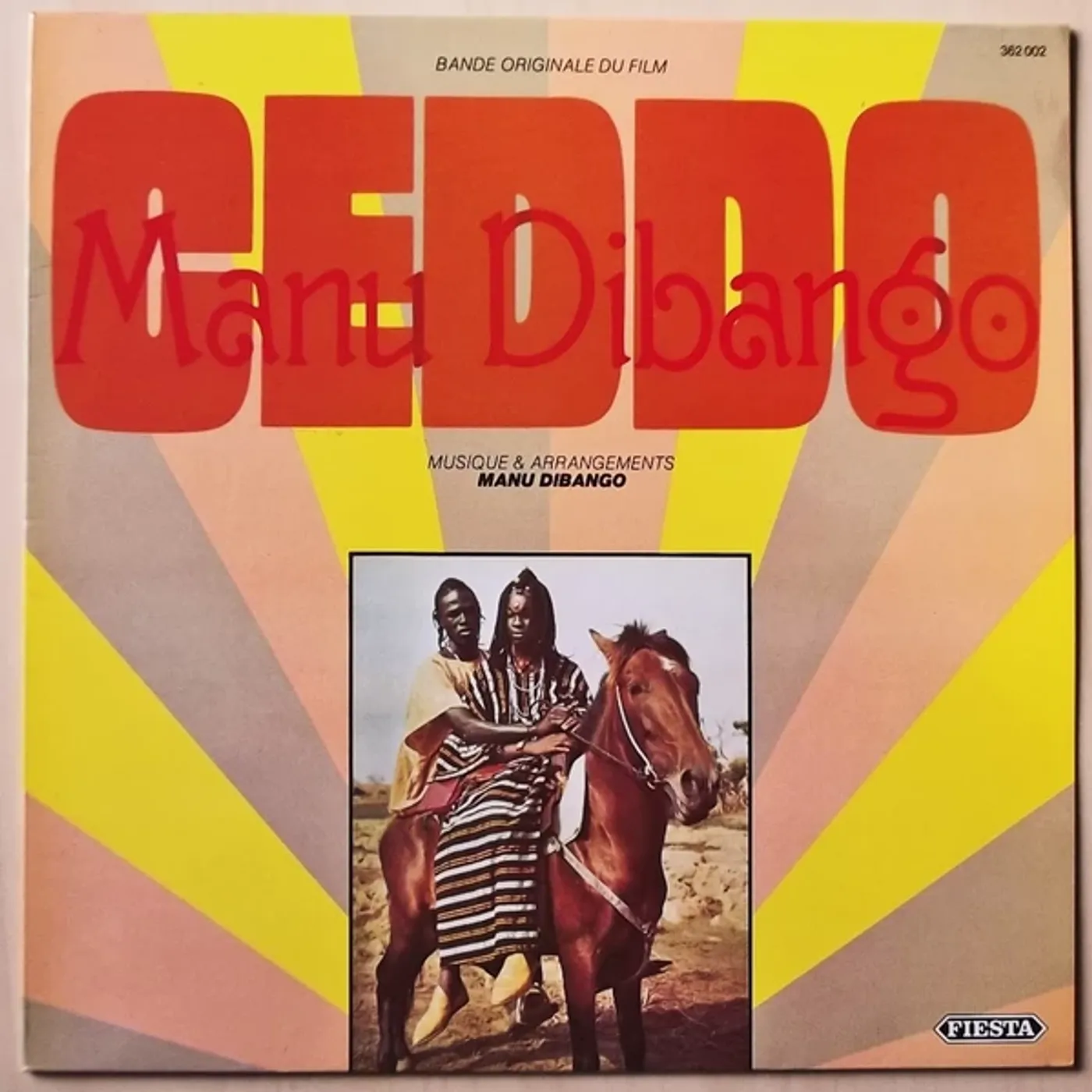 Manu Dibango Ceddo (OST) Vinyl Record