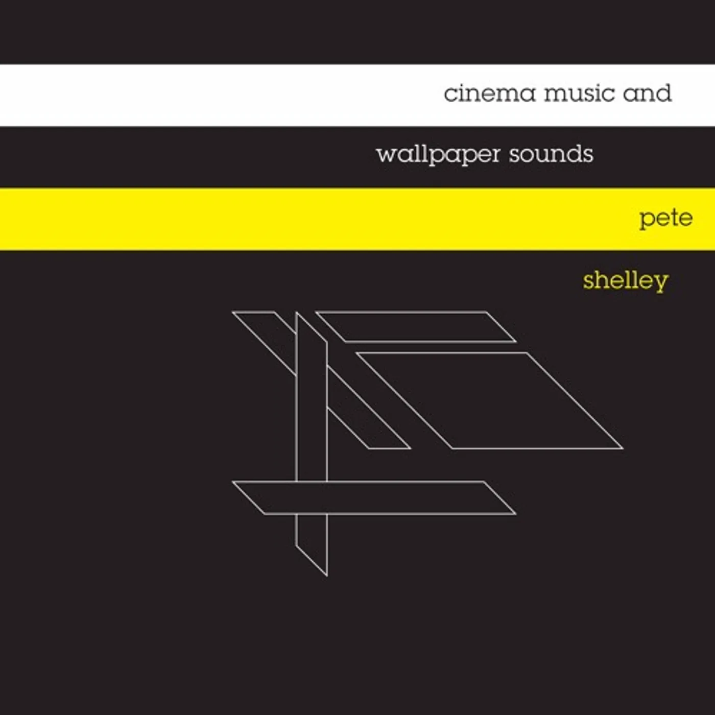 Pete Shelley Cinema Music & Wallpaper Sounds Vinyl Record