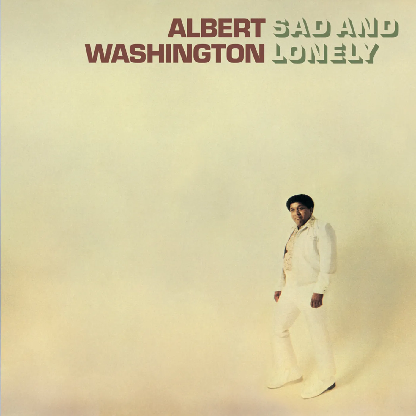 Albert Washington Sad And Lonely Vinyl Record