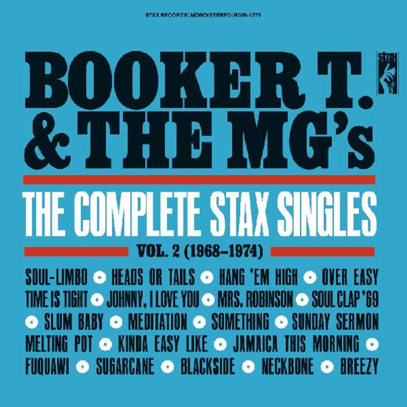 Booker T. & the M.G.'s COMPLETE STAX SINGLES VOL. 2 (1968-1974) CD