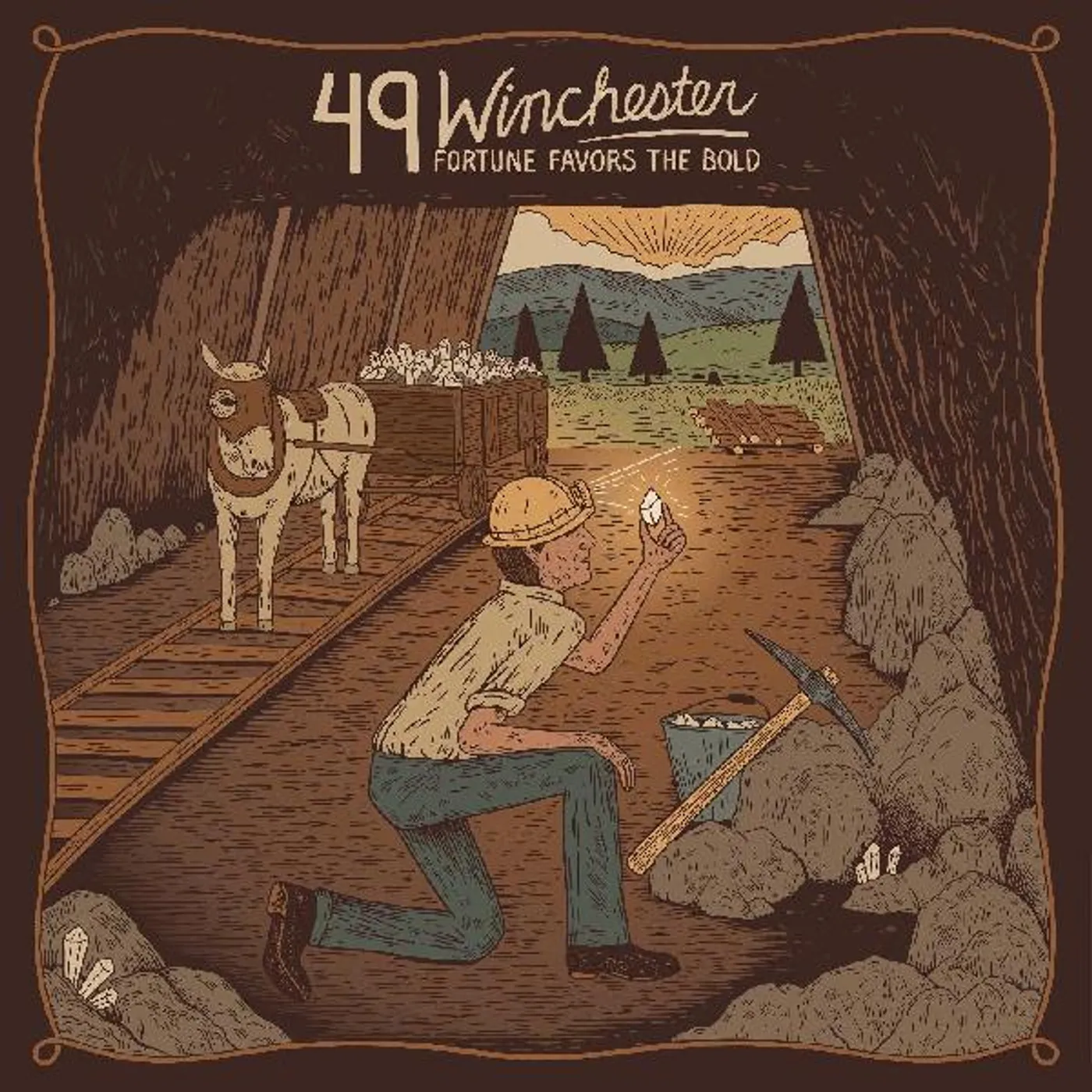 49 Winchester FORTUNE FAVORS THE BOLD CD
