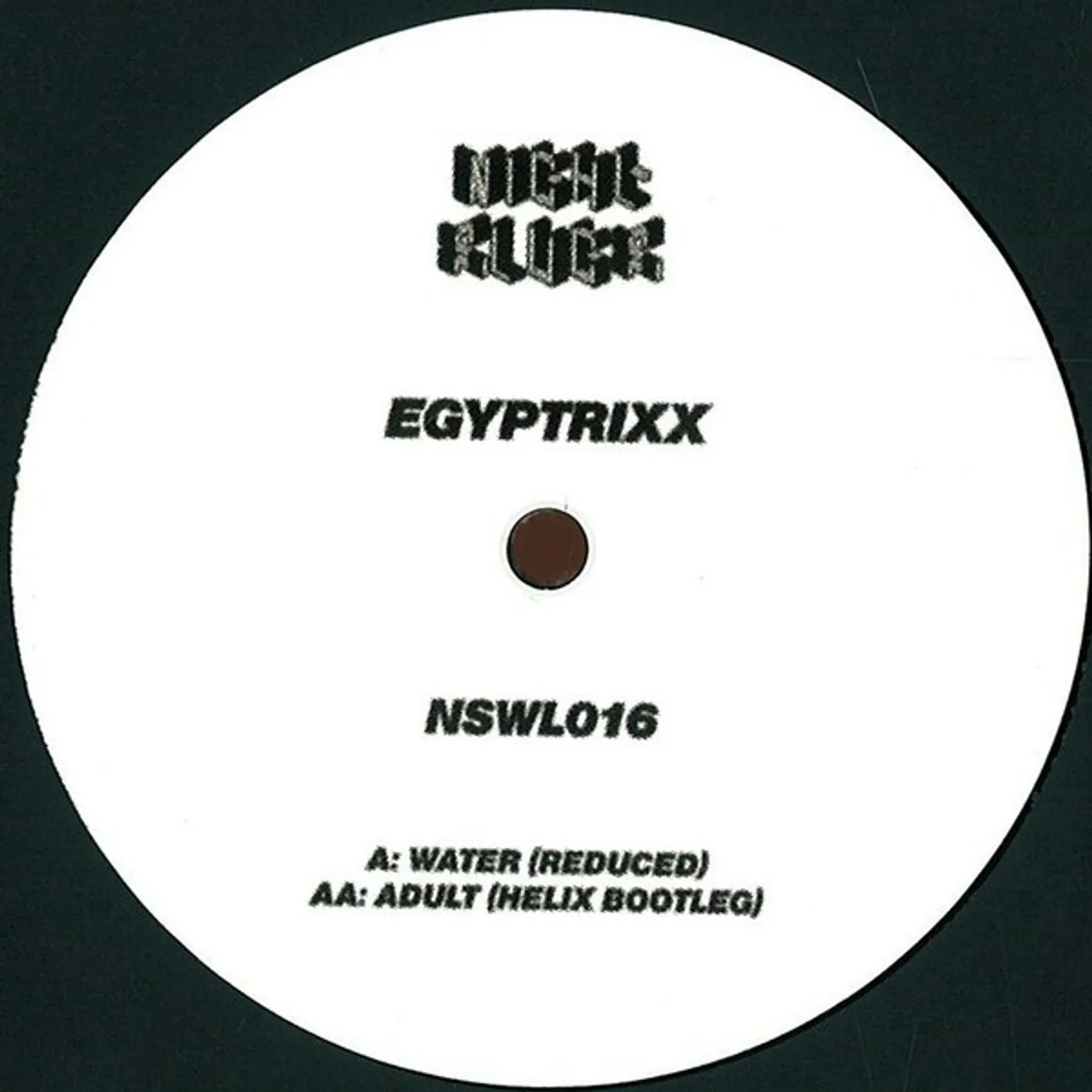 Egyptrixx Water (Reduced)   12 Vinyl Record