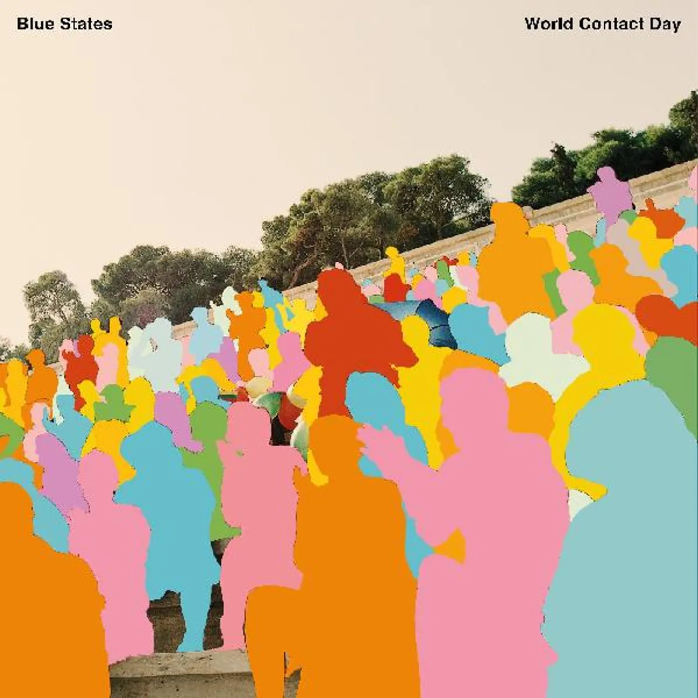 Blue States World Contact Day (Cream Vinyl) Vinyl Record