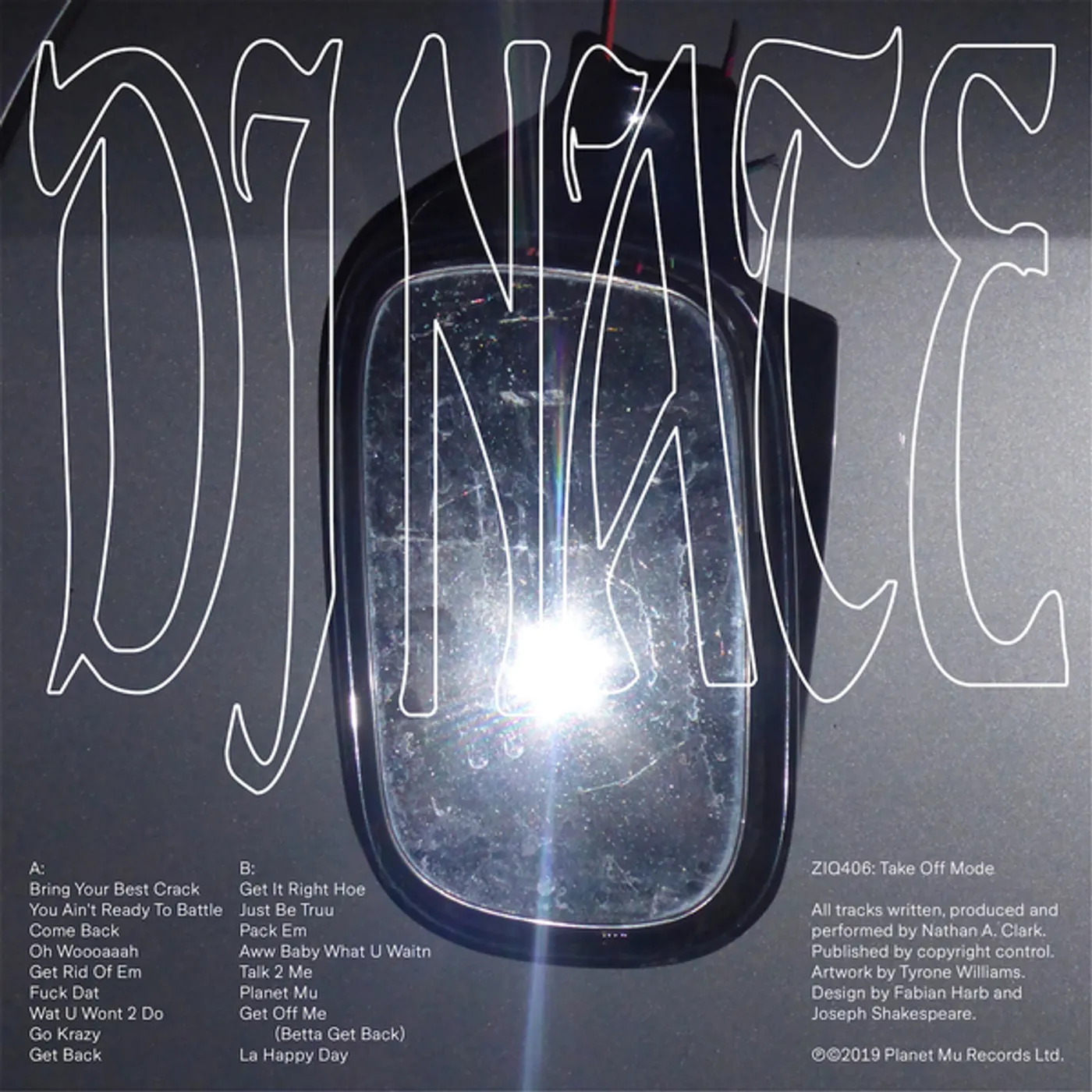 DJ Nate Take Off Mode Vinyl Record