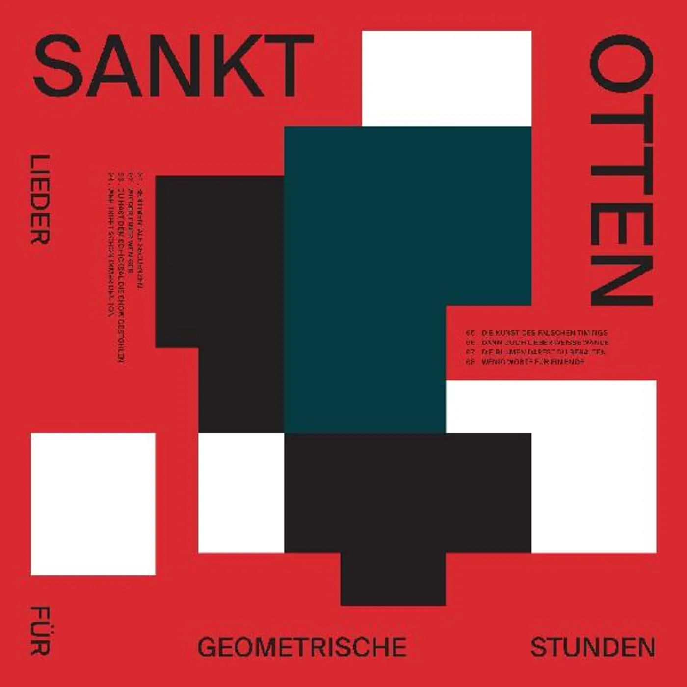 Sankt Otten Lieder F??R Geometrische Stunden (Red Vi Vinyl Record