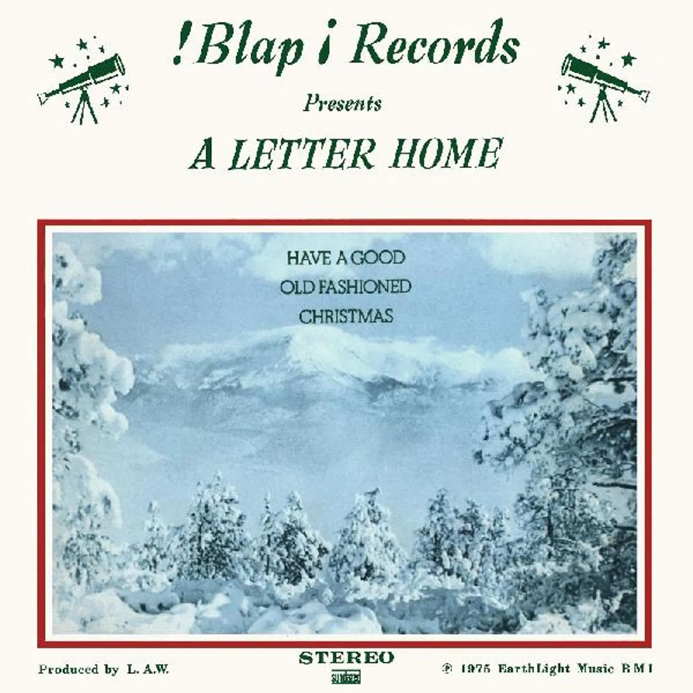 A Letter Home Have a Good Old Fashioned Christmas Vinyl Record