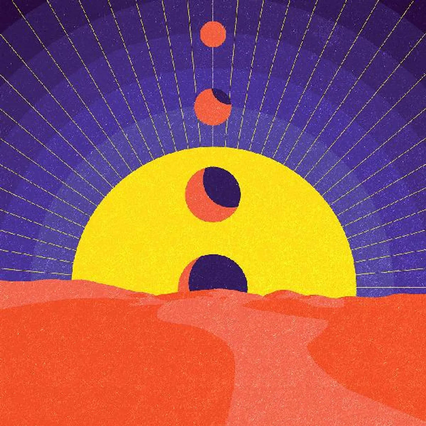 I'm Glad It's You EVERY SUN, EVERY MOON (COLOR VINYL/DL CARD) Vinyl Record