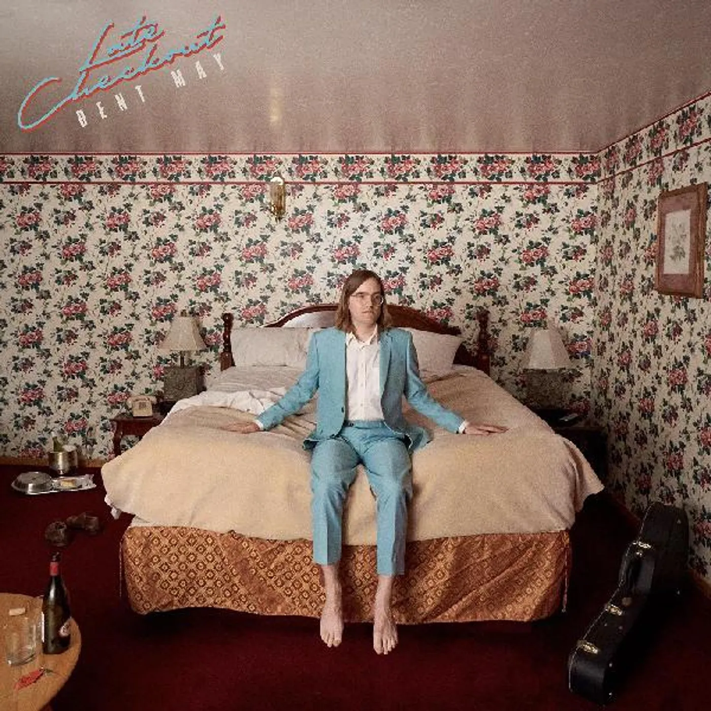 Dent May LATE CHECKOUT (BLUE VINYL/DIGITAL DL) Vinyl Record