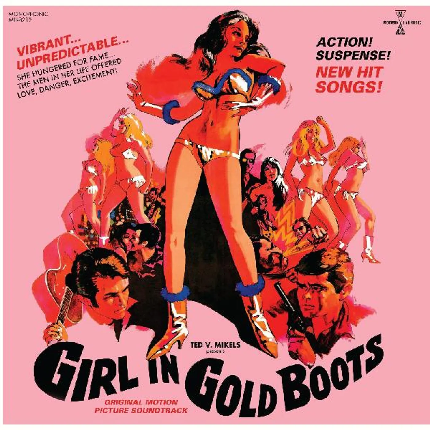 GIRL IN GOLD BOOTS / ORIGINAL MOTION PICTURE Vinyl Record