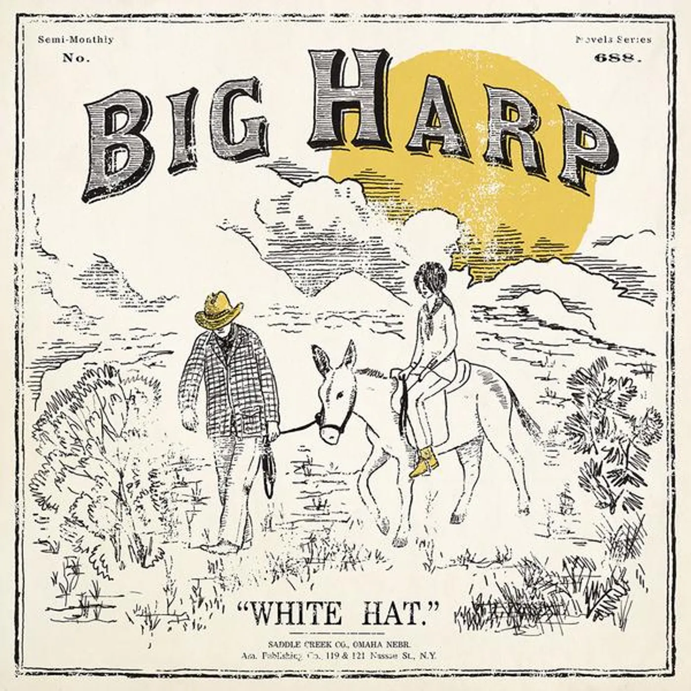 Big Harp White Hat Vinyl Record