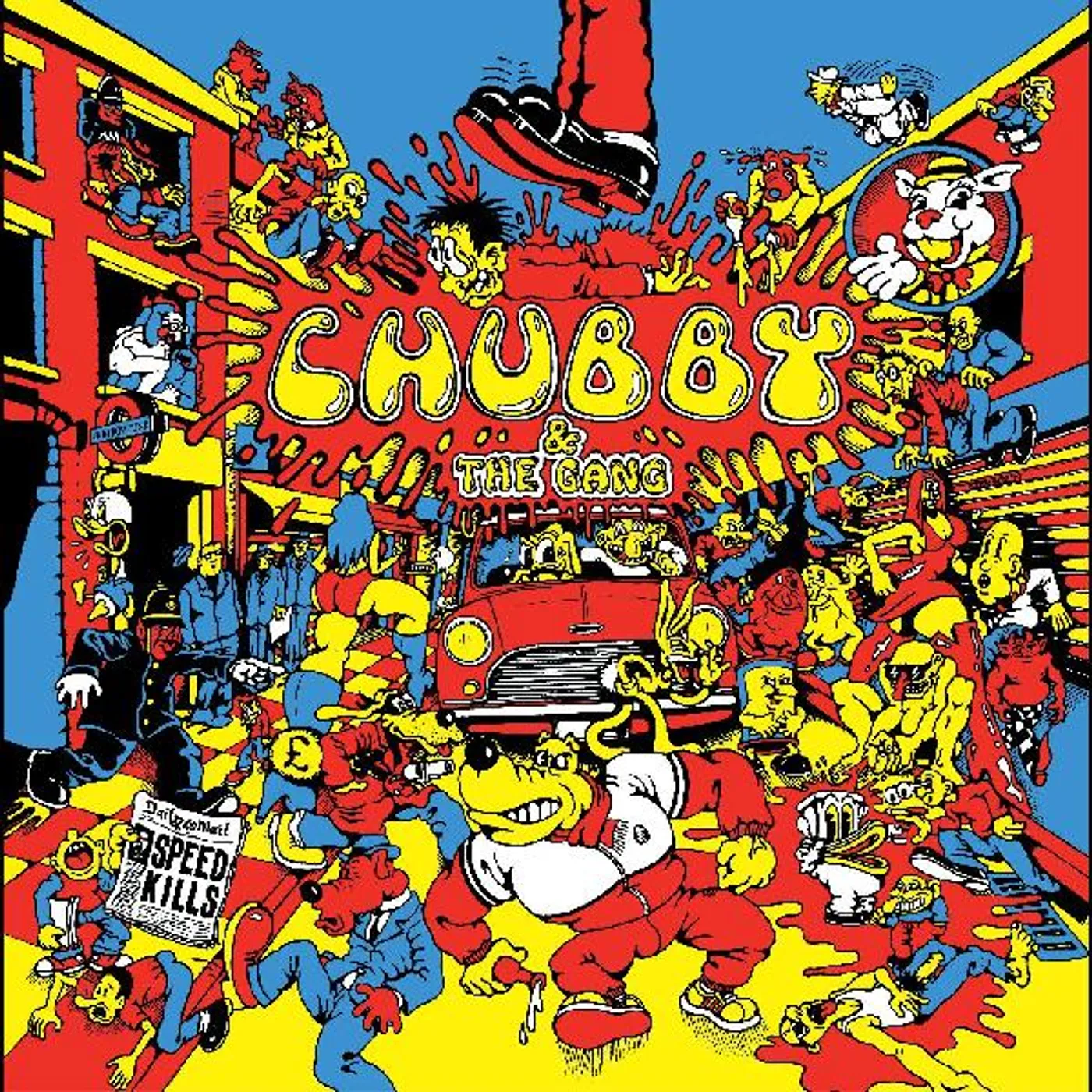 Chubby and the Gang Speed Kills (Limited Edition Yellow Viny Vinyl Record
