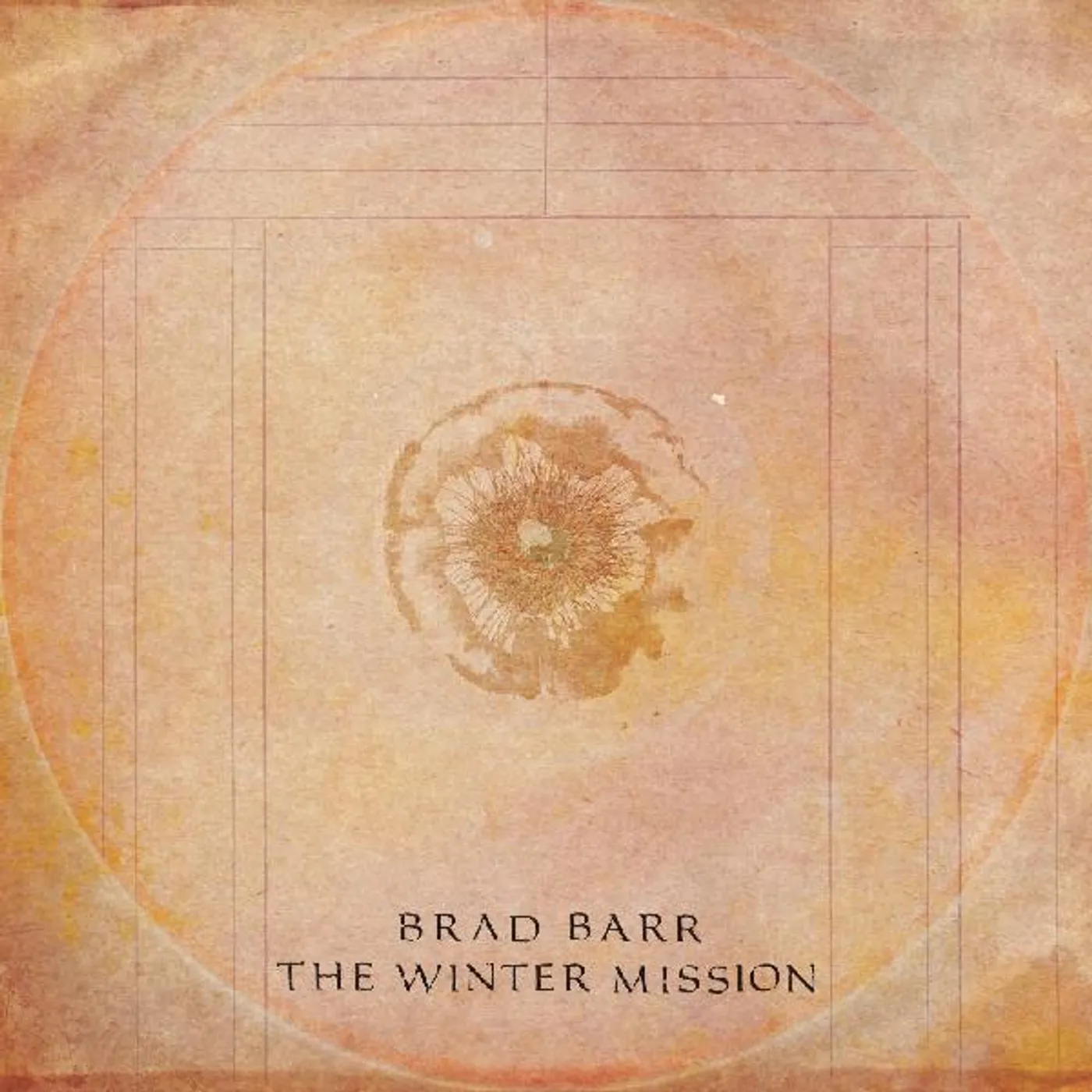 Brad Barr WINTER MISSION (CLEAR RED VINYL/DELUXE/140G) Vinyl Record
