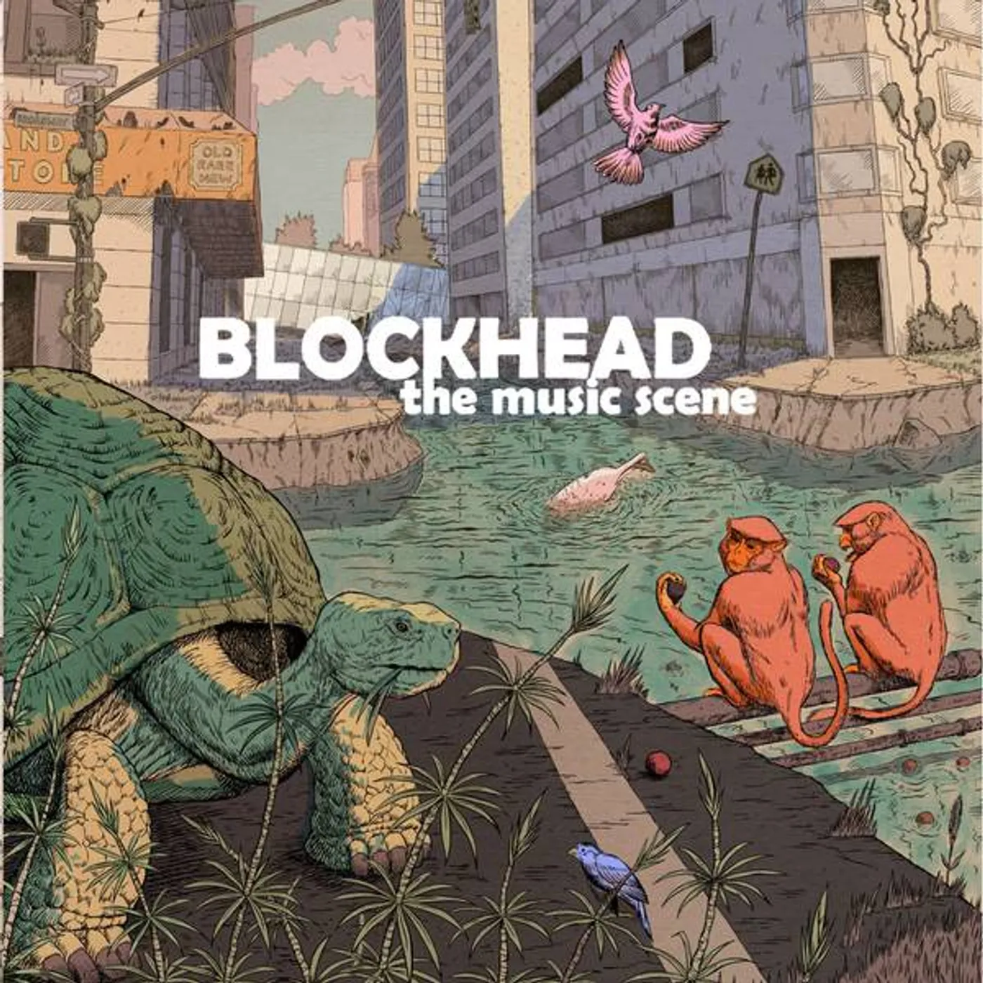 Blockhead The Music Scene Lp Vinyl Record