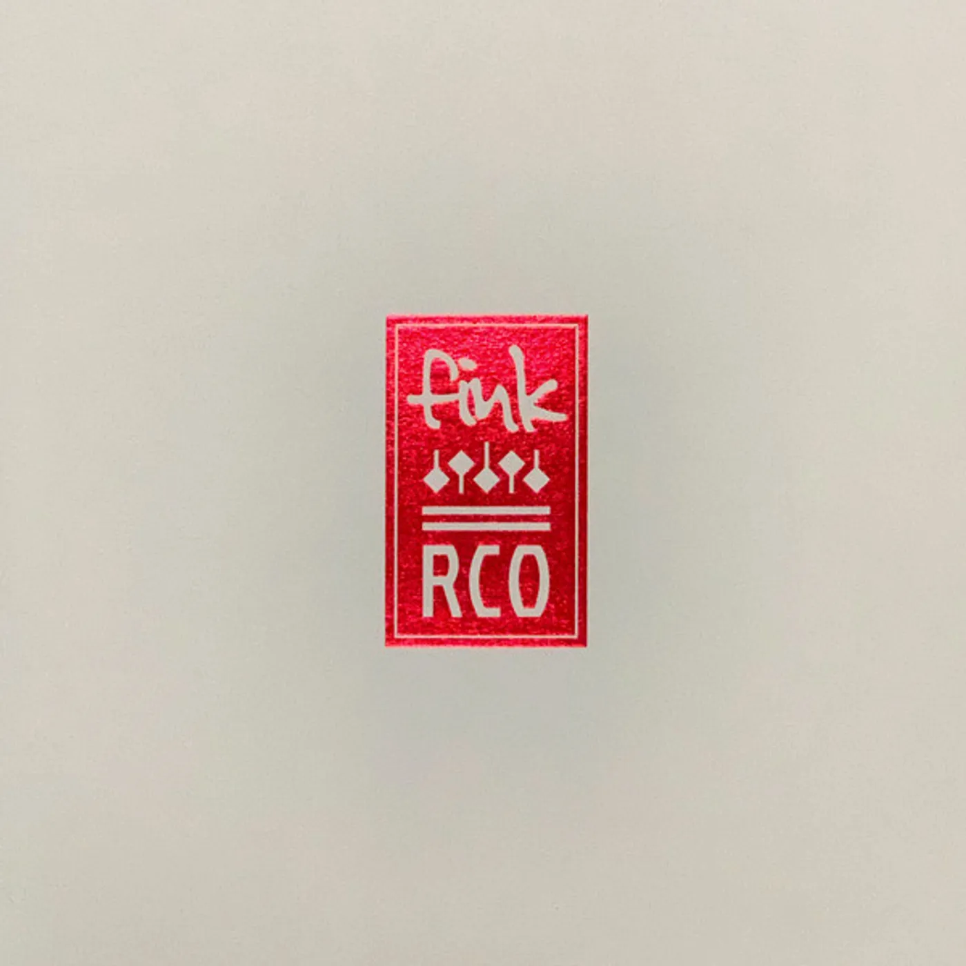 Fink Rco Vinyl Record