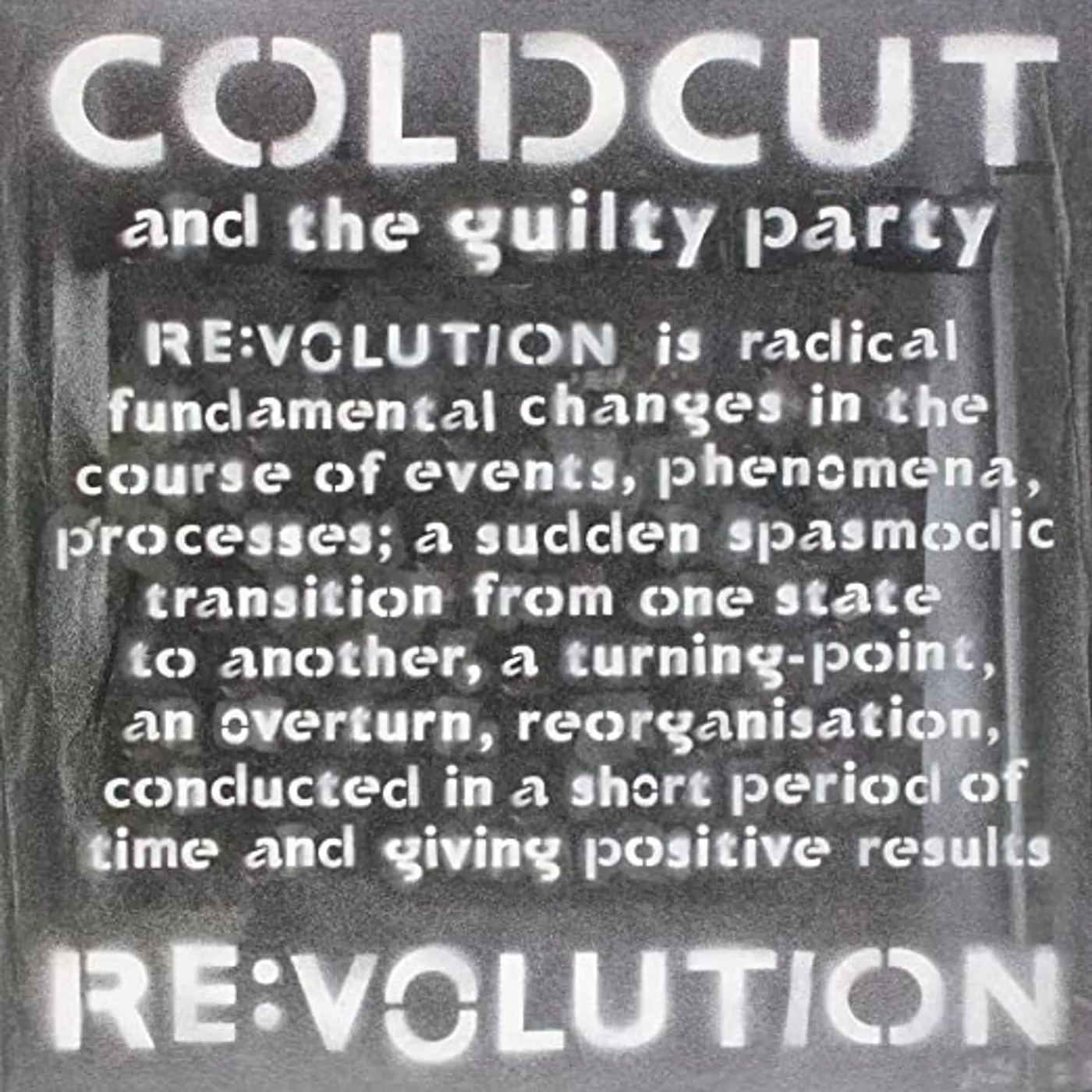 Coldcut Re:Volution Vinyl Record