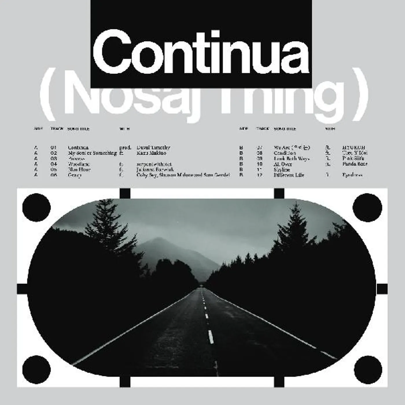 Nosaj Thing Continua Vinyl Record