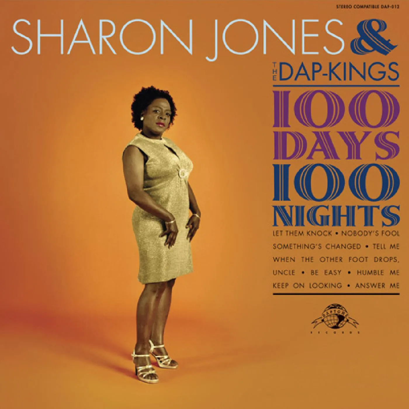Sharon Jones & The Dap-Kings 100 DAYS 100 NIGHTS Vinyl Record