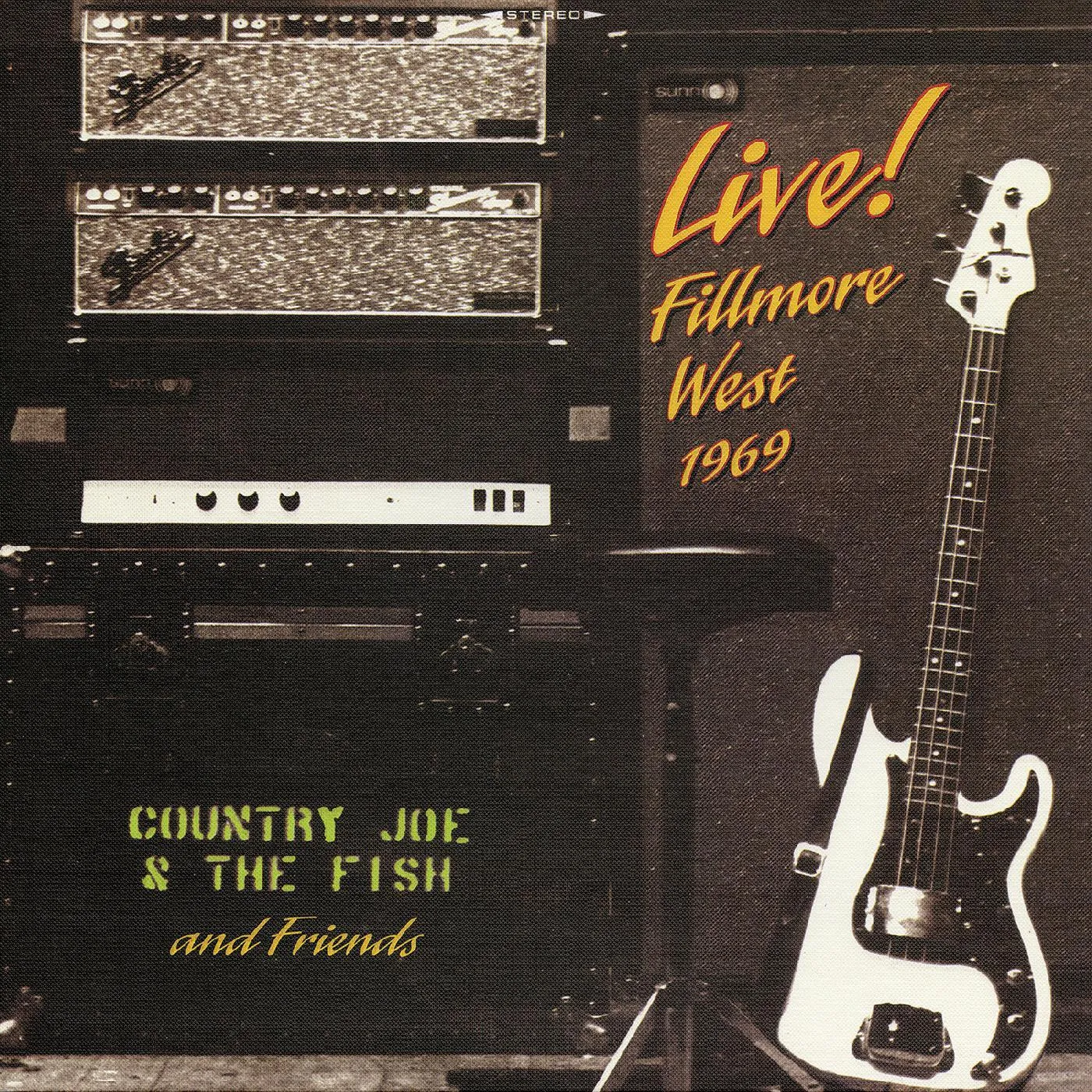 Country Joe & Fish And Friends Live! Fillmore West 1969 Vinyl Record