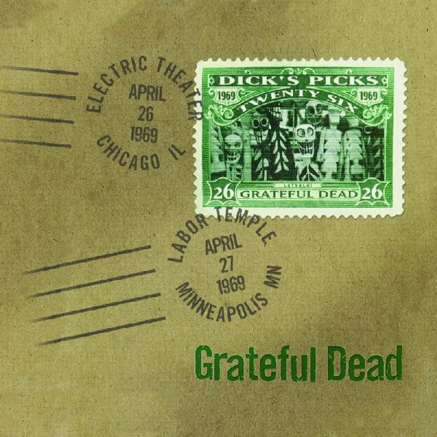 Grateful Dead Dick   S Picks Vol. 26   4/26/69 Electri Vinyl Record