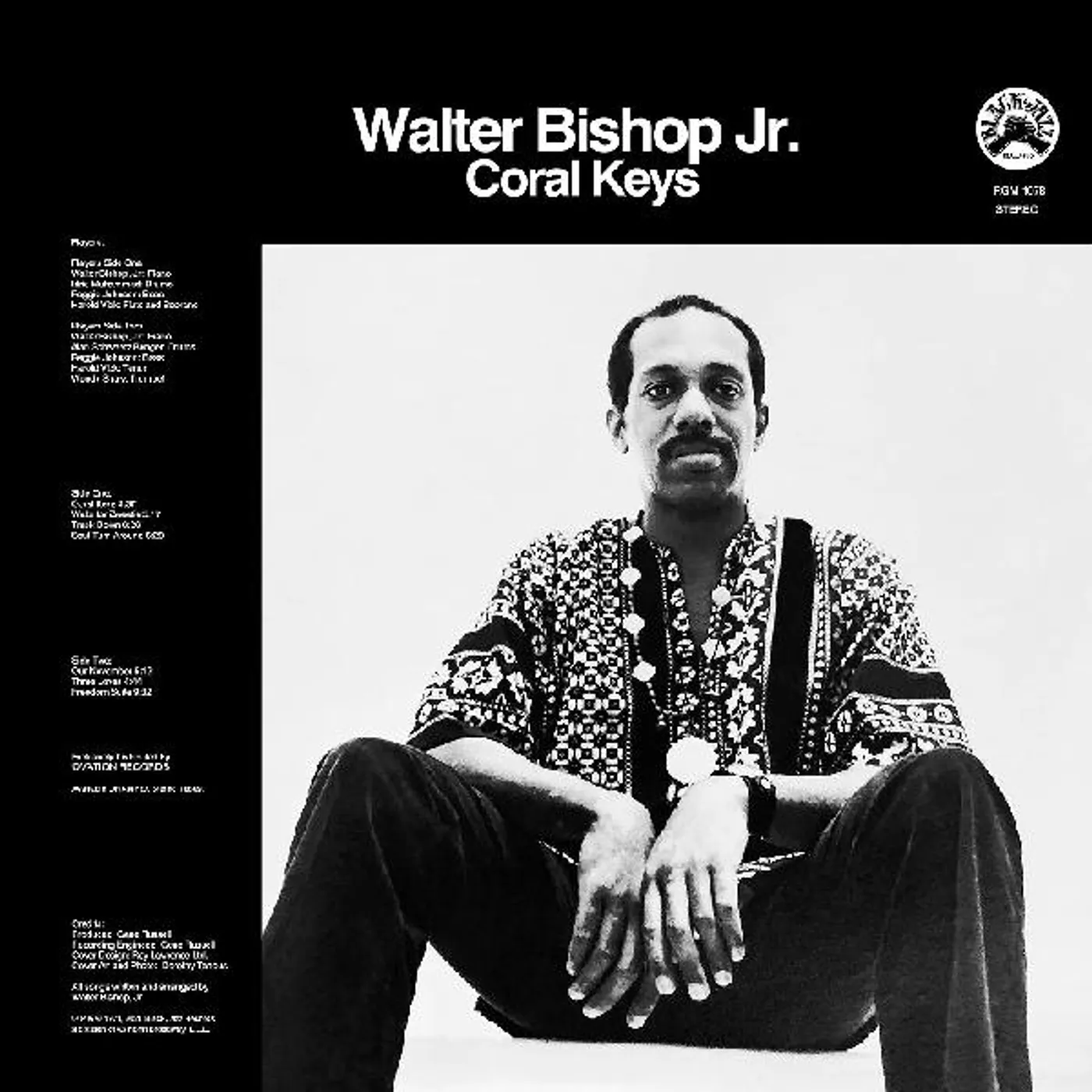 Walter Bishop, Jr. Coral Keys (Remastered Vinyl Edition) Vinyl Record