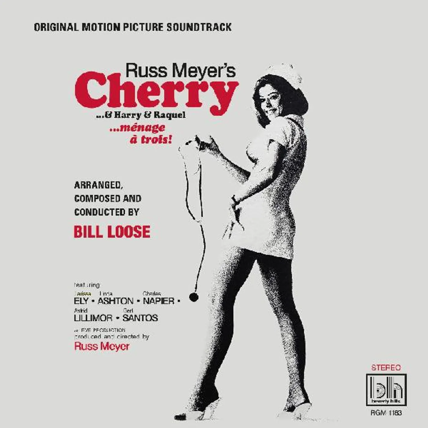 Bill Loose RUSS MEYER’S CHERRY…& HARRY & RAQUEL Original Soundtrack (LIMITED CHERRY RED VINYL) Vinyl Record