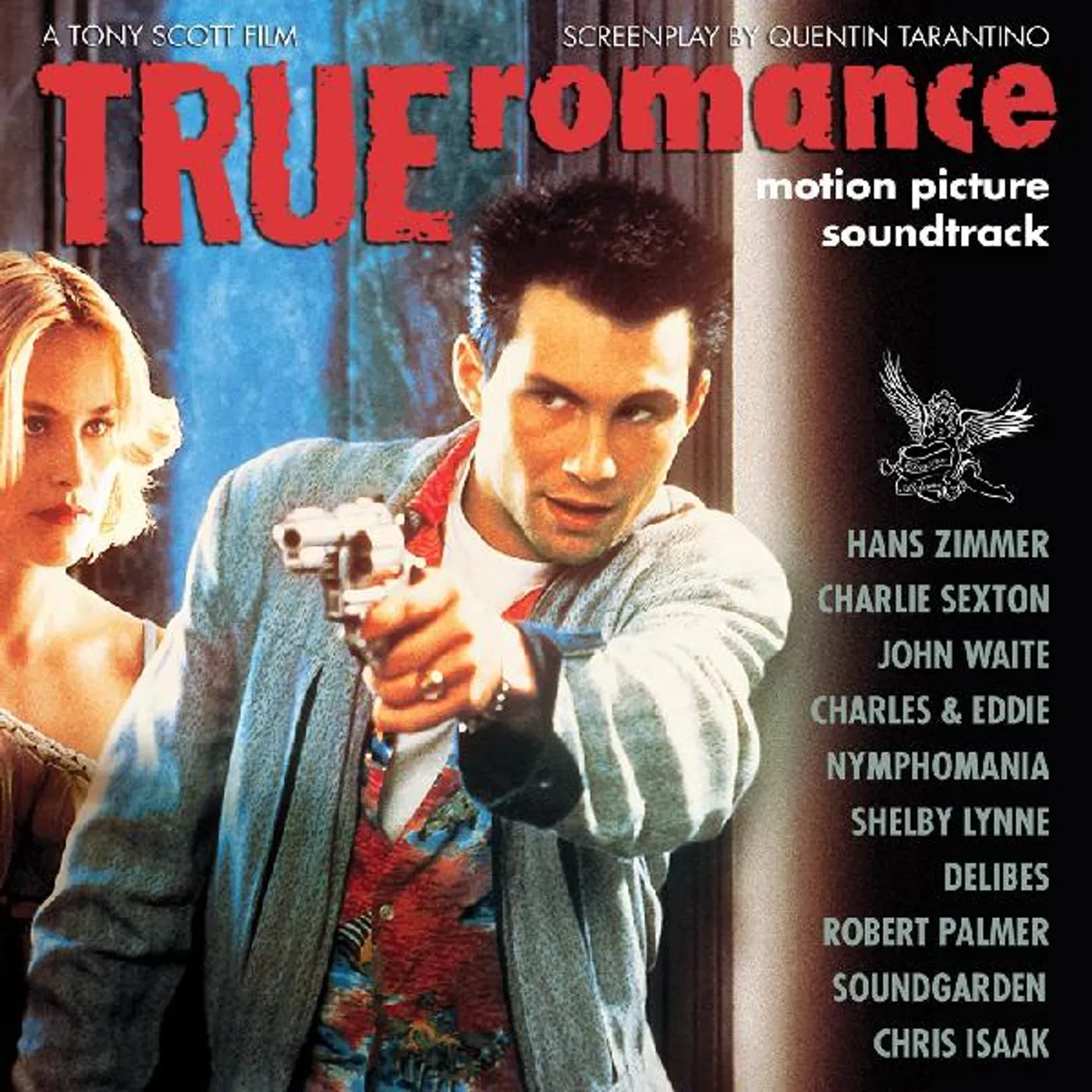 Various Artists  TRUE ROMANCE- MOTION PICTURE SOUNDTRACK (BLUE WITH MAGENTA SPLATTER ALABAMA WORLEY VINYL) Vinyl Record