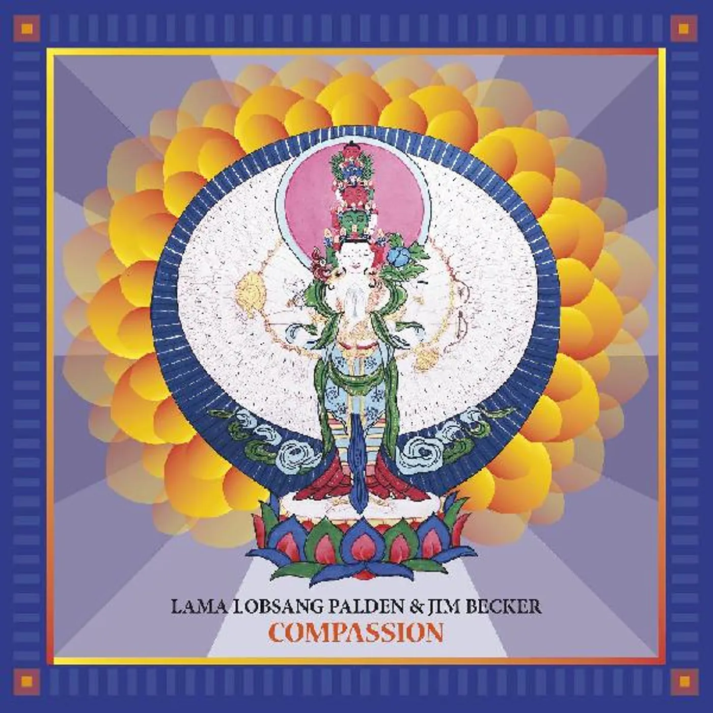 Lama Lobsang Palden & Jim Becker Compassion Vinyl Record