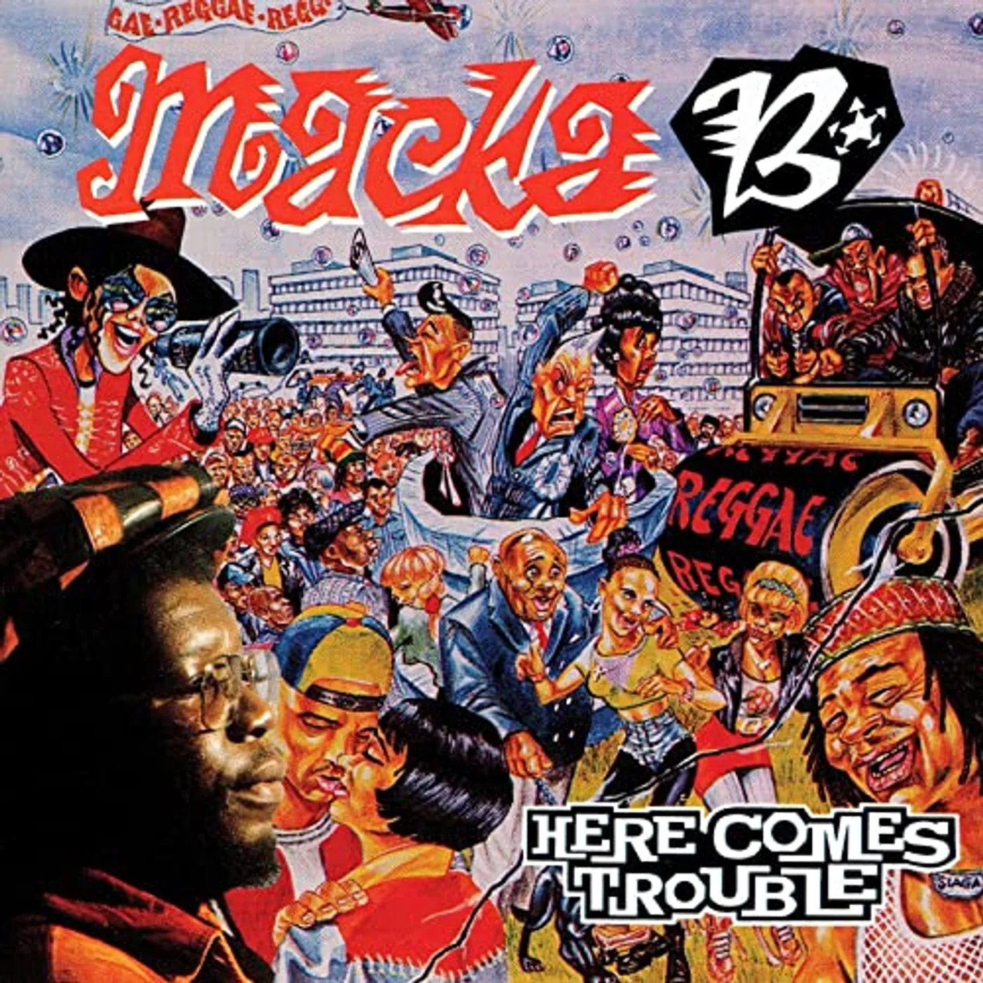 Macka B Here Comes Trouble Vinyl Record