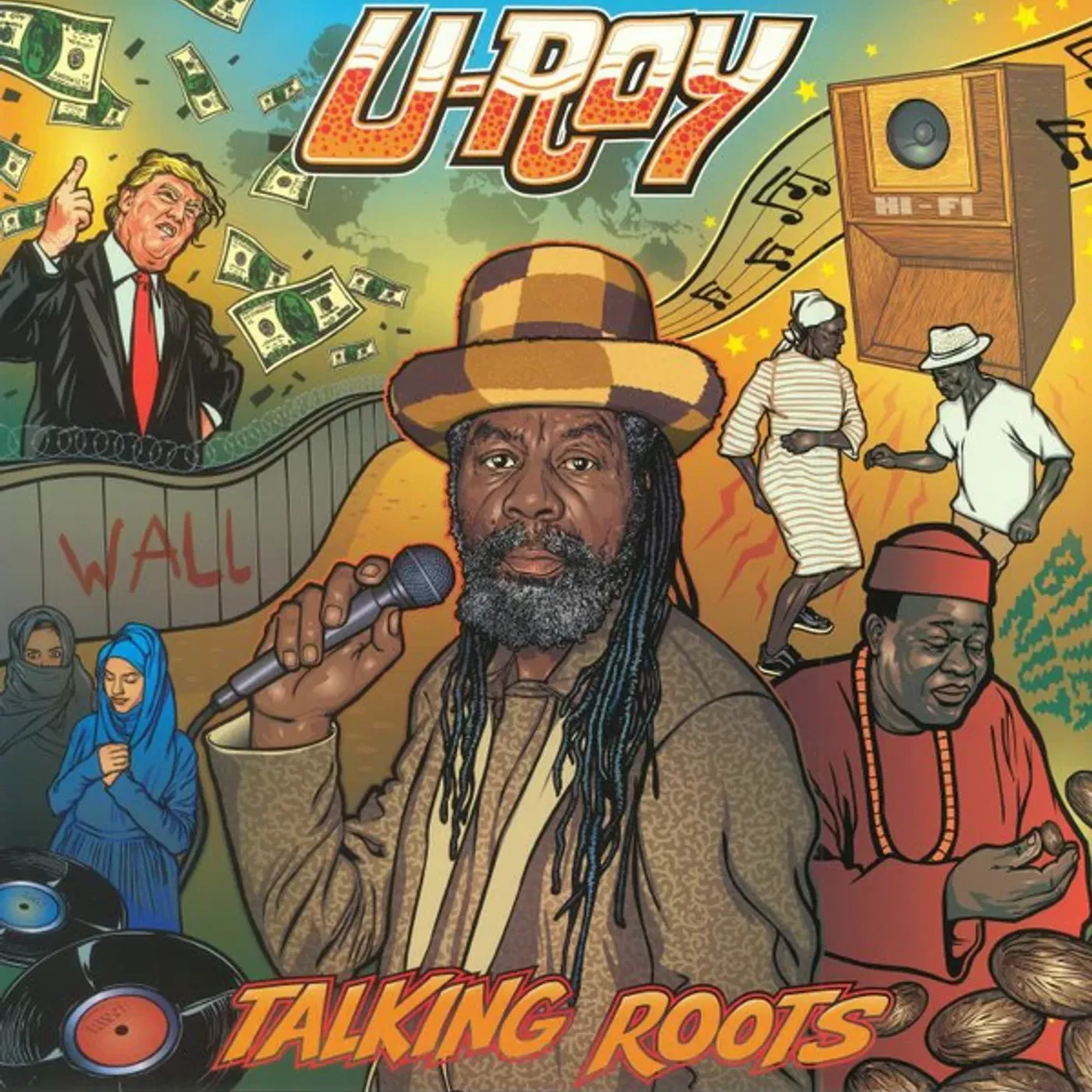 U-Roy Talking Roots Vinyl Record