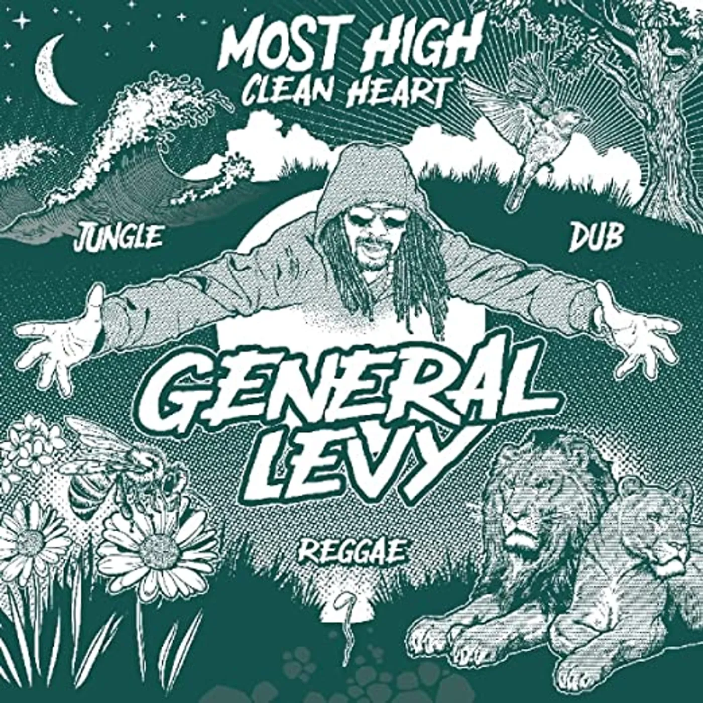 General Levy Most High (Clean Heart) Vinyl Record