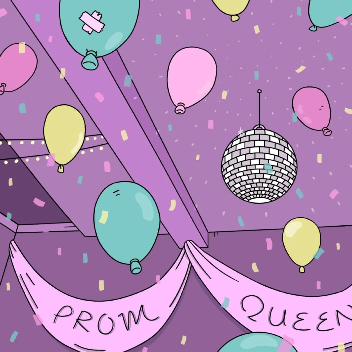 Beach Bunny Prom Queen/Sports EP (Opaque Pink) Vinyl Record