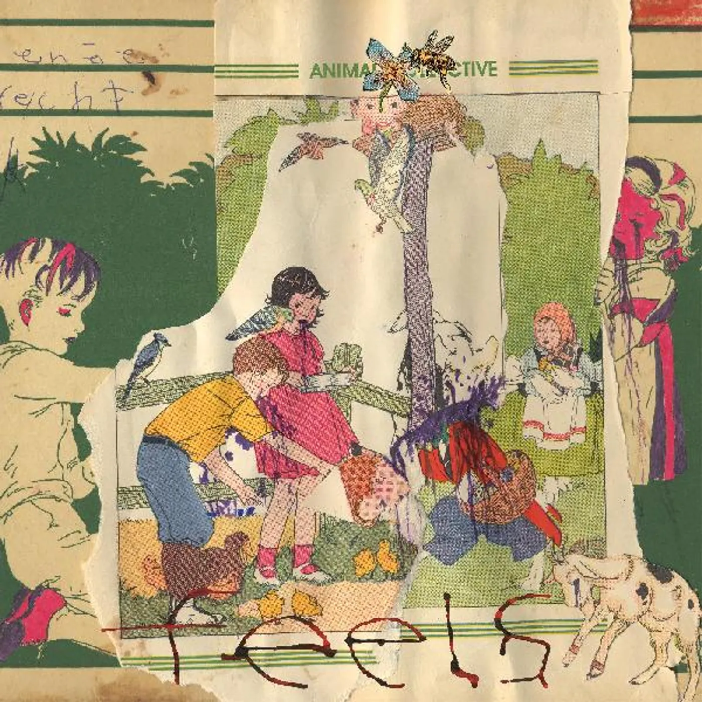 Animal Collective FEELS (2LP/DL CARD) Vinyl Record