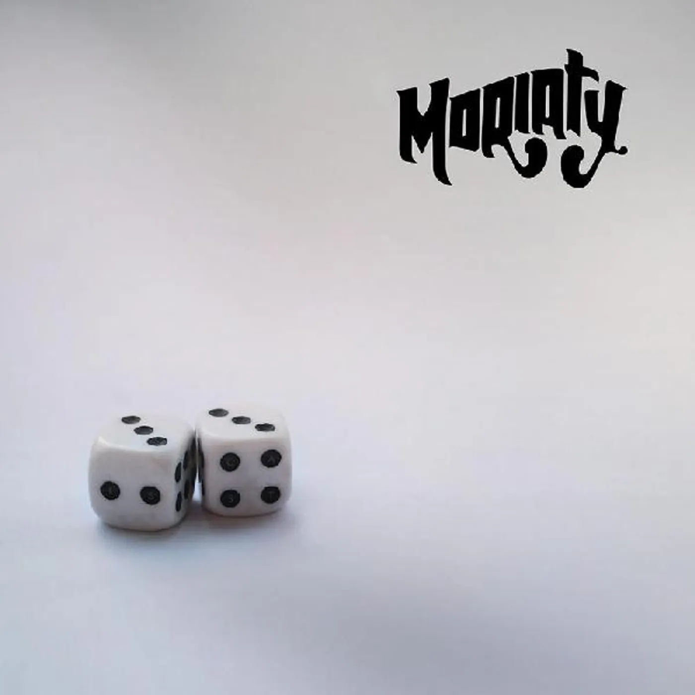 Moriaty The Die Is Cast (Black & White Splatter Vinyl Record