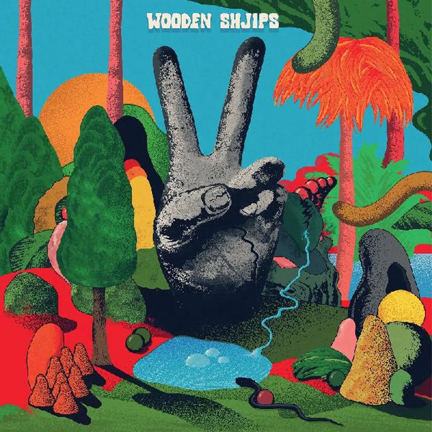 Wooden Shjips V. (Opaque Red Vinyl) Vinyl Record