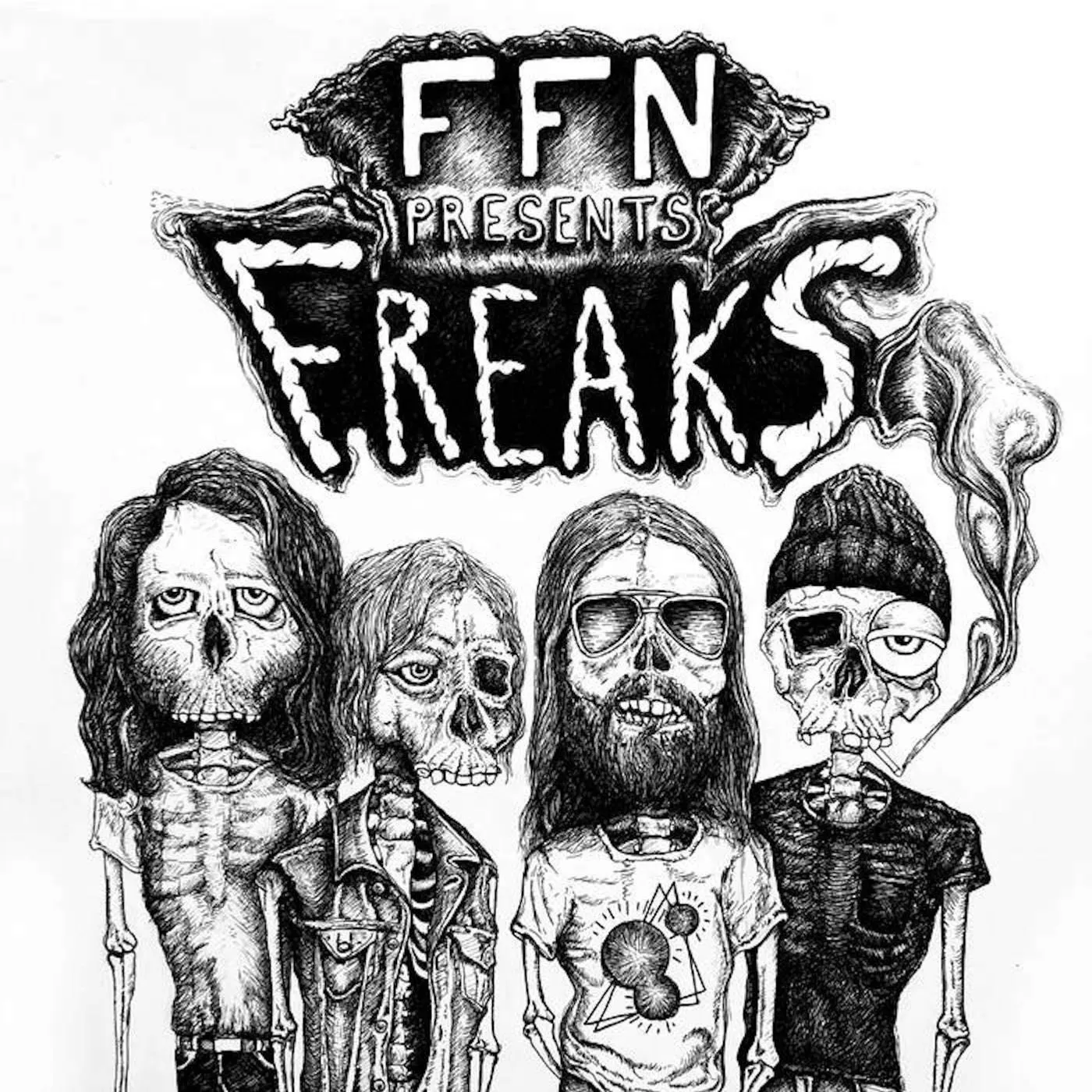 Frontier Folk Nebraska FREAKS (DL CARD) Vinyl Record