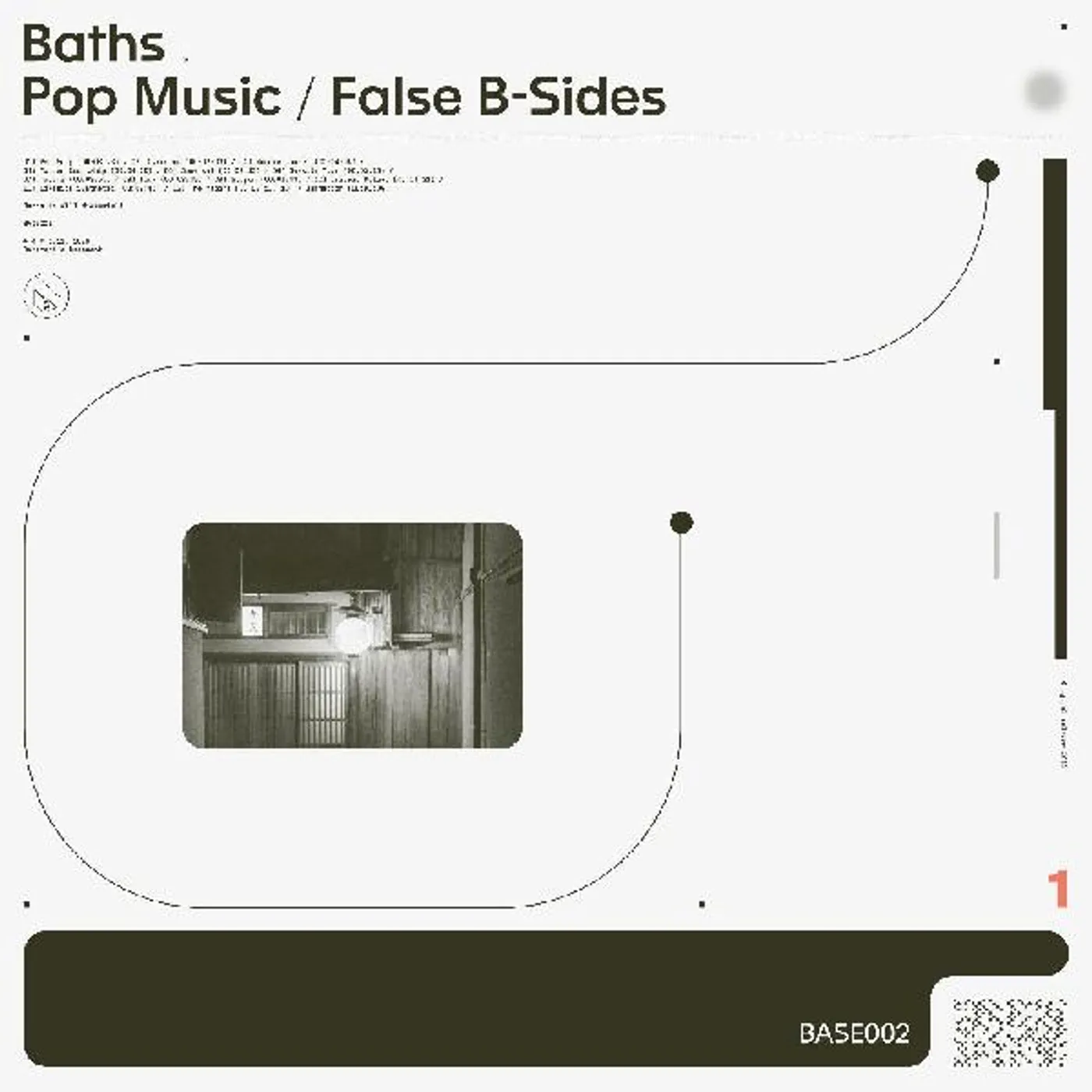 Baths Pop Music/False B Sides Vinyl Record