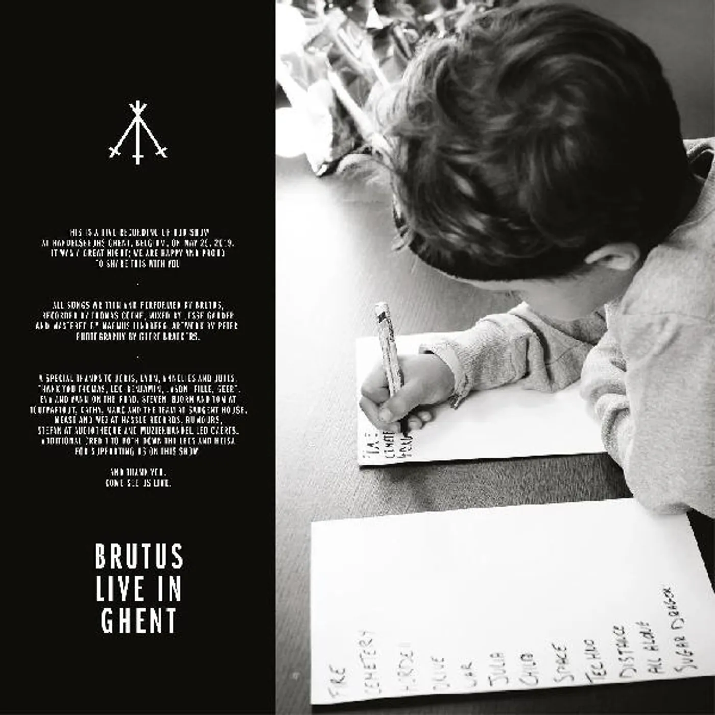Brutus LIVE IN GHENT (DL CARD) Vinyl Record