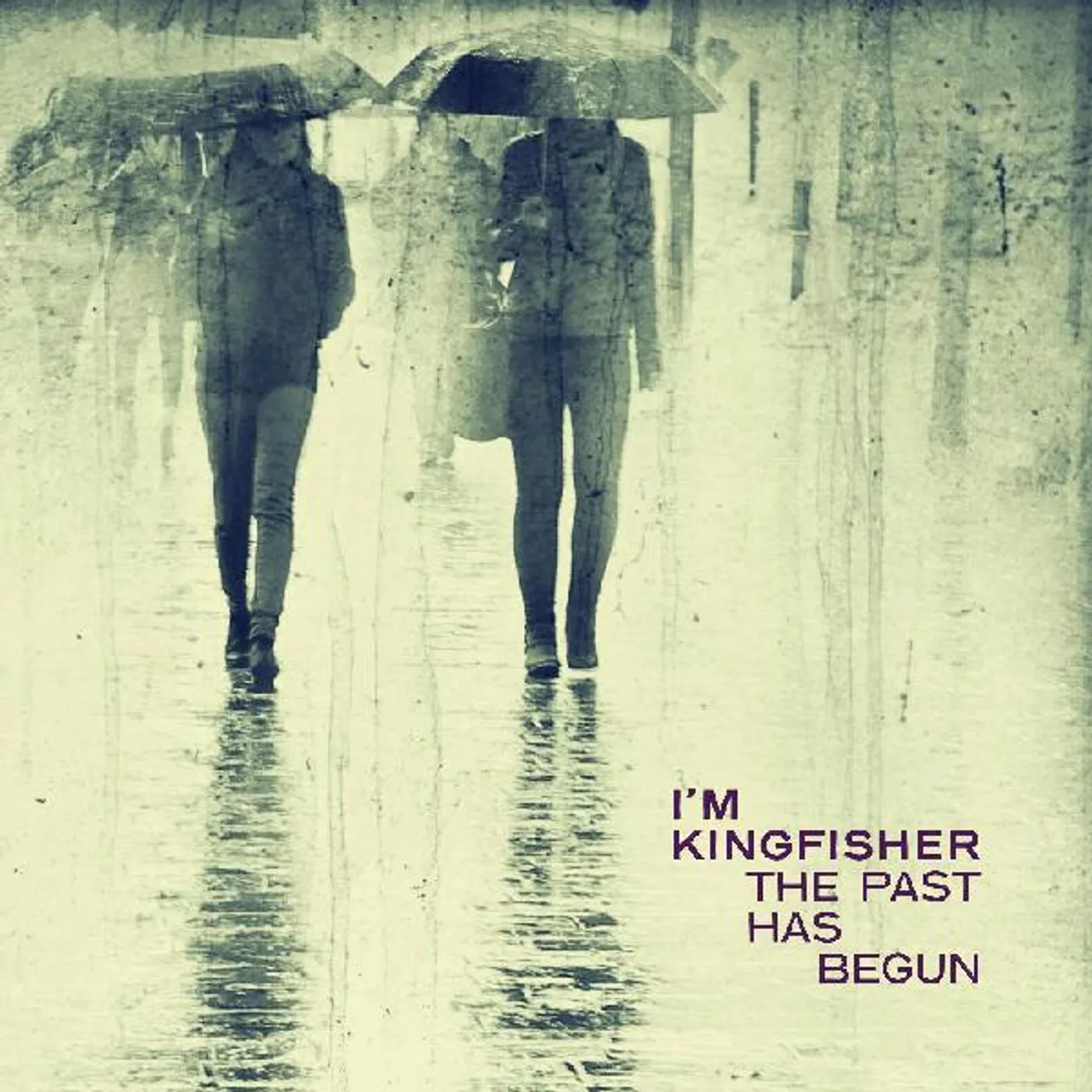 I'm Kingfisher The Past Has Begun (Transparent Blue Vin Vinyl Record