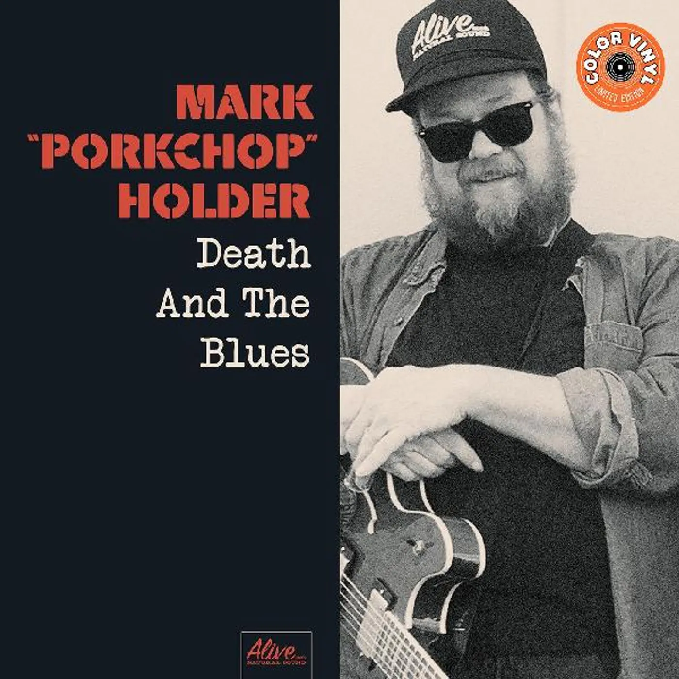 Mark Porkchop Holder DEATH & THE BLUES (STARBURST VINYL) Vinyl Record