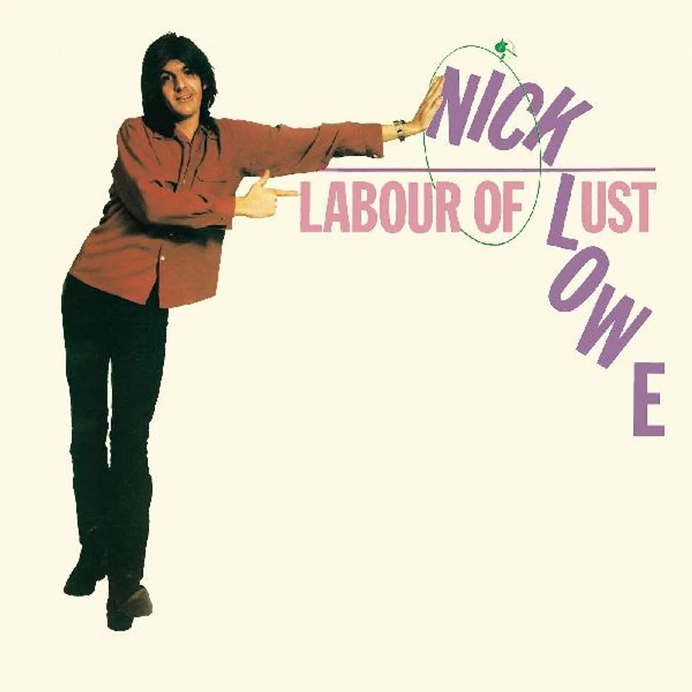 Nick Lowe LABOUR OF LUST (PINK VINYL/DL CARD) Vinyl Record