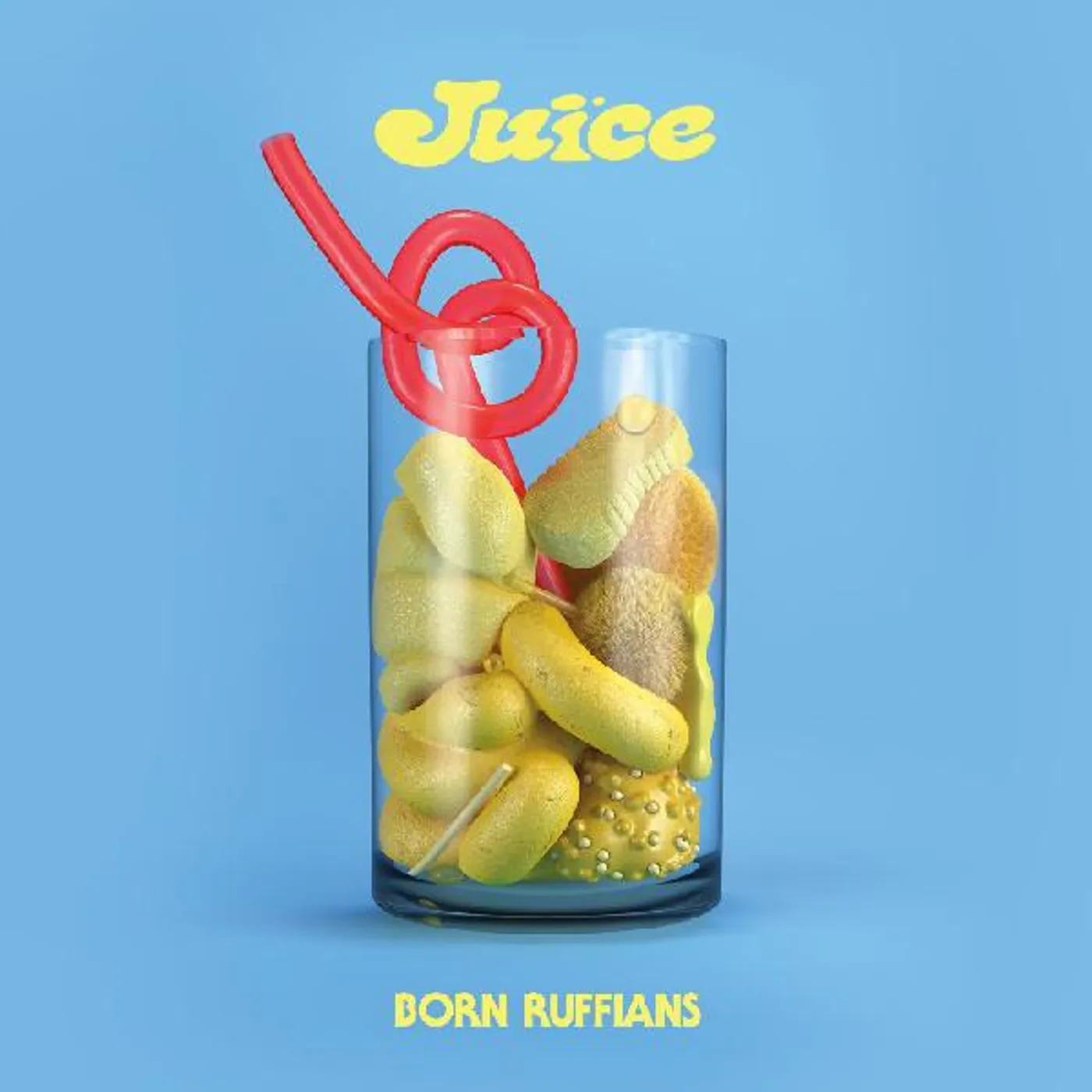 Born Ruffians Juice First Edition Yellow Vinyl Vinyl Record