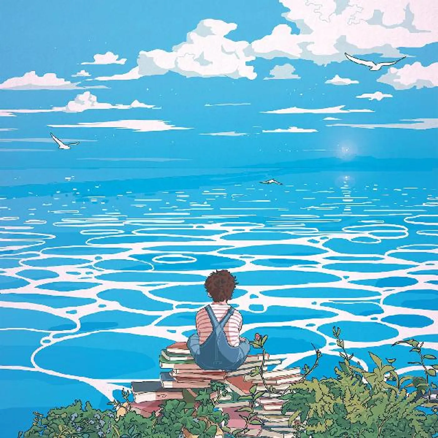 santpoort Ocean Tales (Blue Vinyl) Vinyl Record