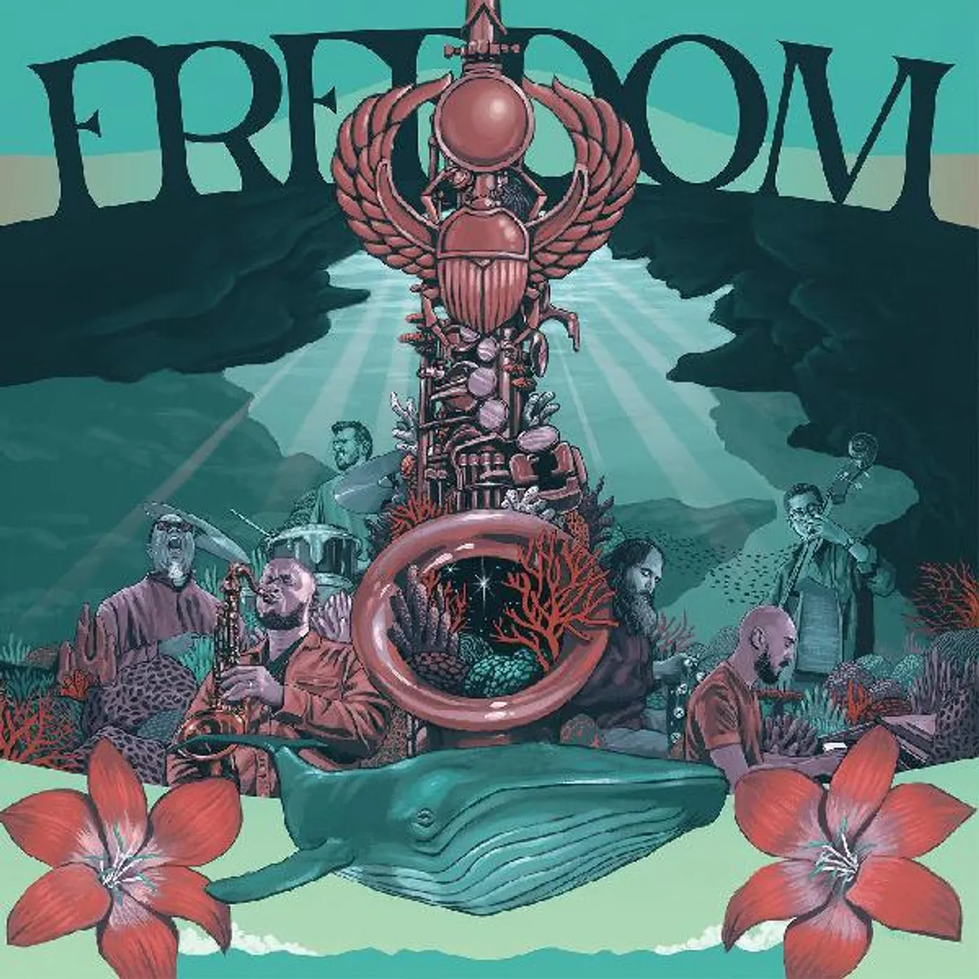 Mark de Clive-Lowe Freedom Celebrating The Music Of Pharaoh vinyl record