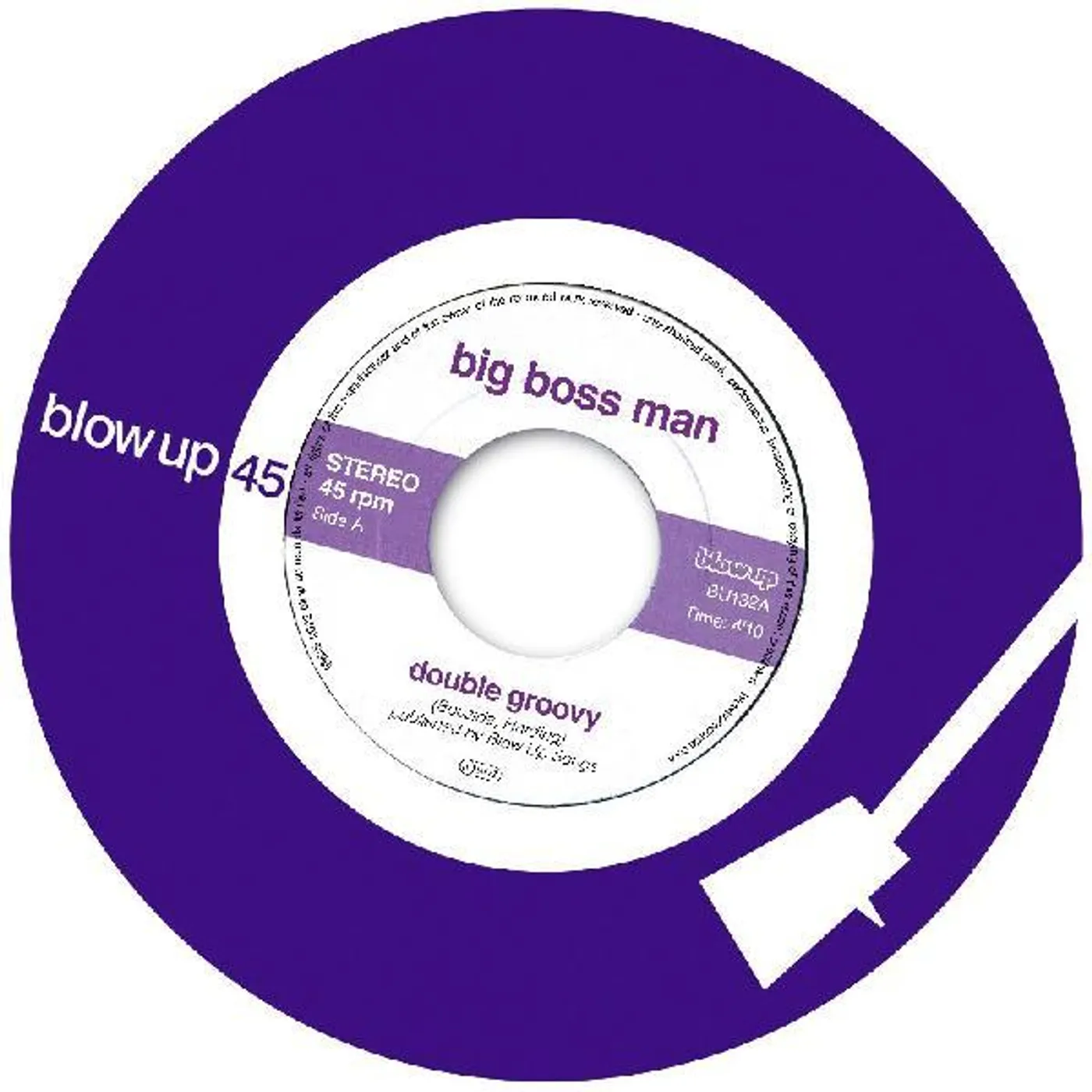 Big Boss Man Double Groovy / Trans Pacific Express Vinyl Record