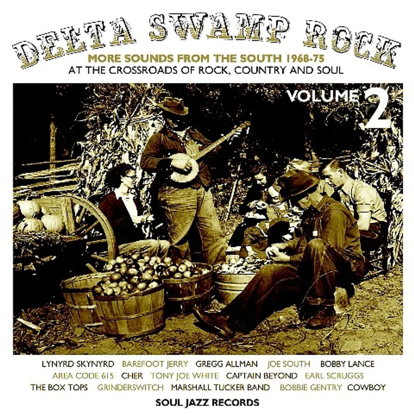 Soul Jazz Records Presents Delta Swamp Rock Vol 2: At The Crossroad Vinyl Record