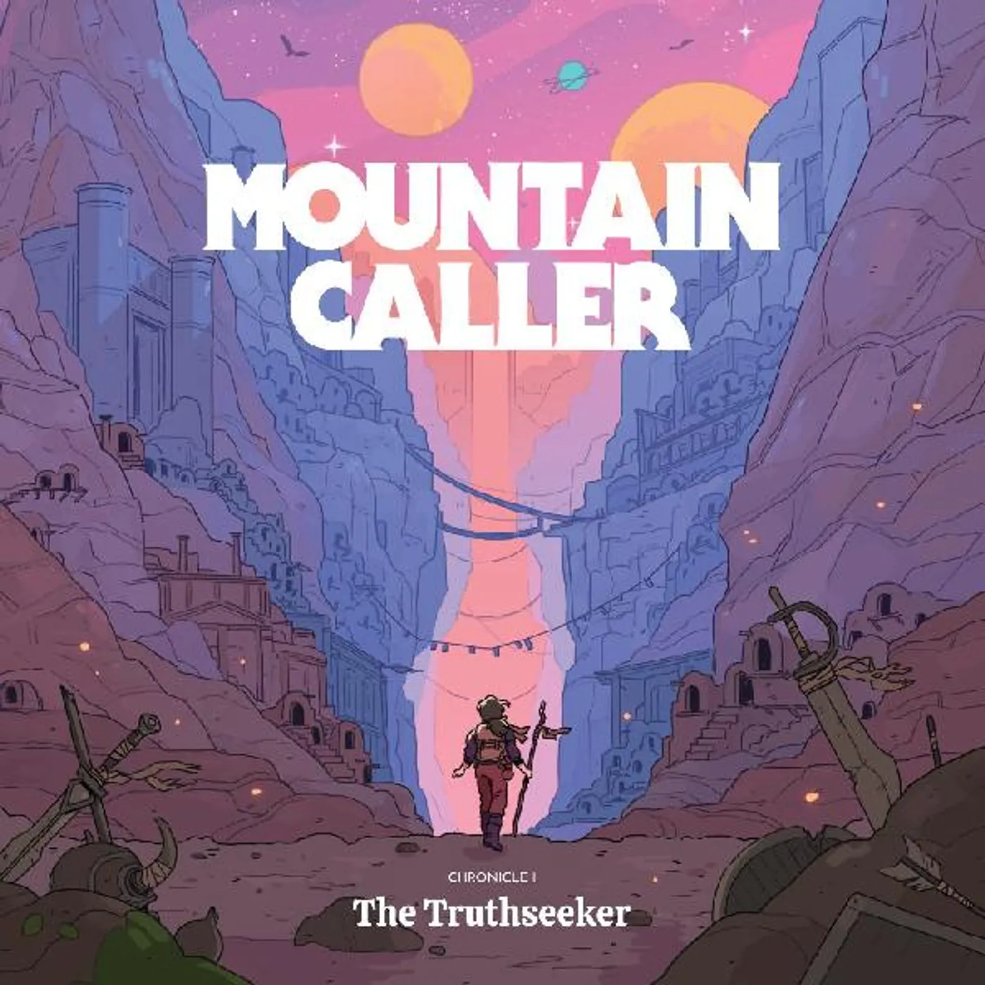 Mountain Caller Chronicle I: The Truthseeker (Red & Purp Vinyl Record