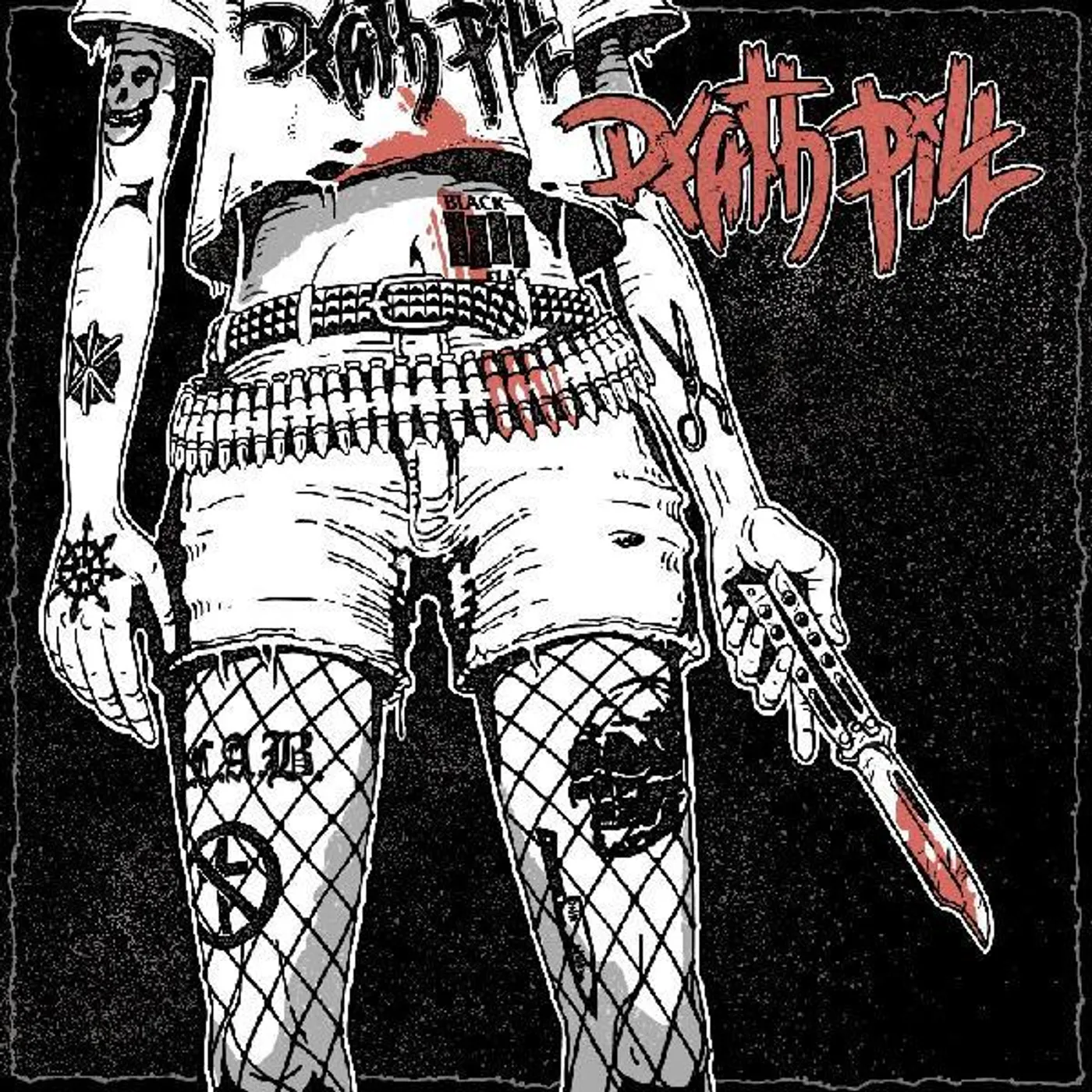 Death Pill (White & Red Splatter Vinyl) Vinyl Record