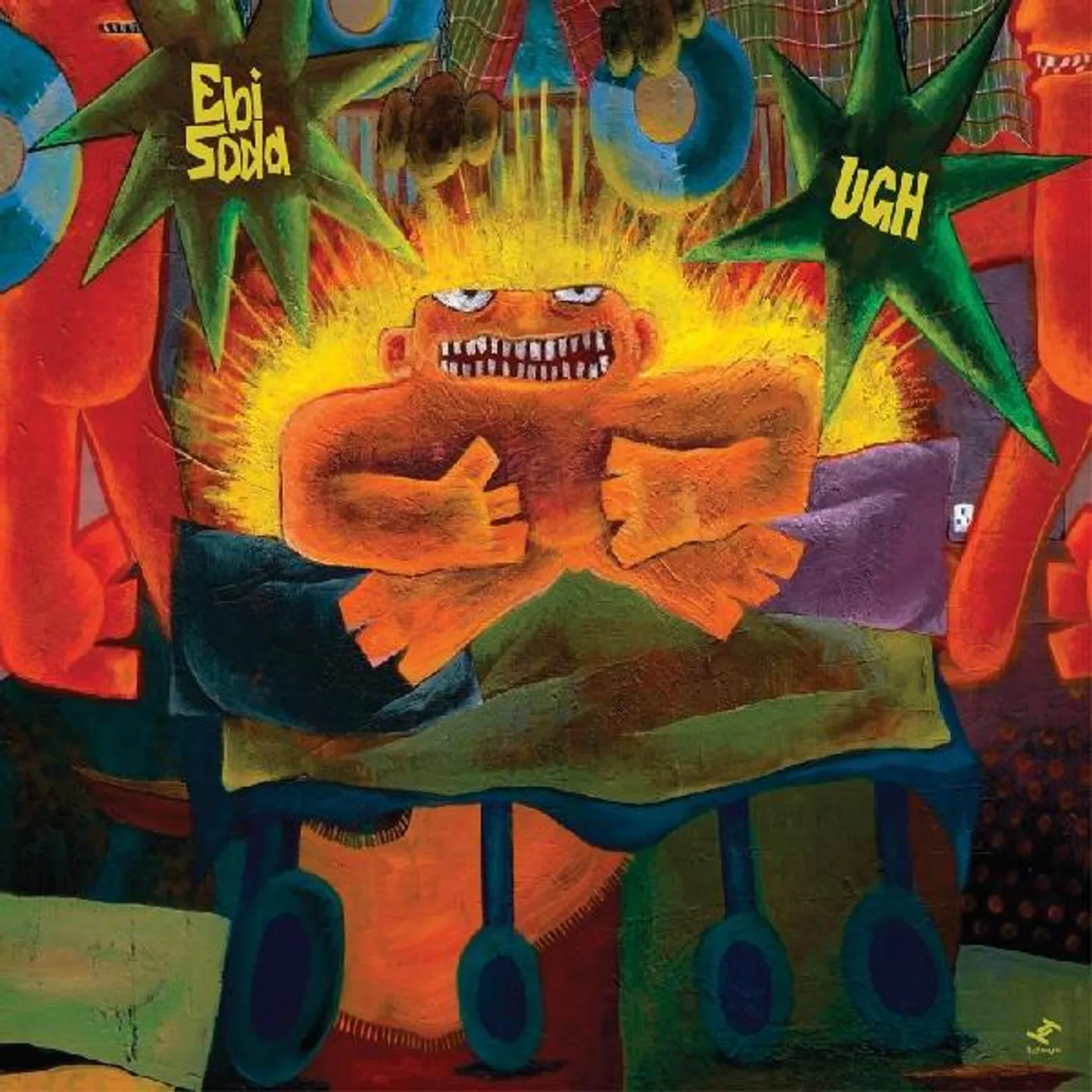 Ebi Soda Ugh  Bonus Edition Yellow Vinyl Vinyl Record